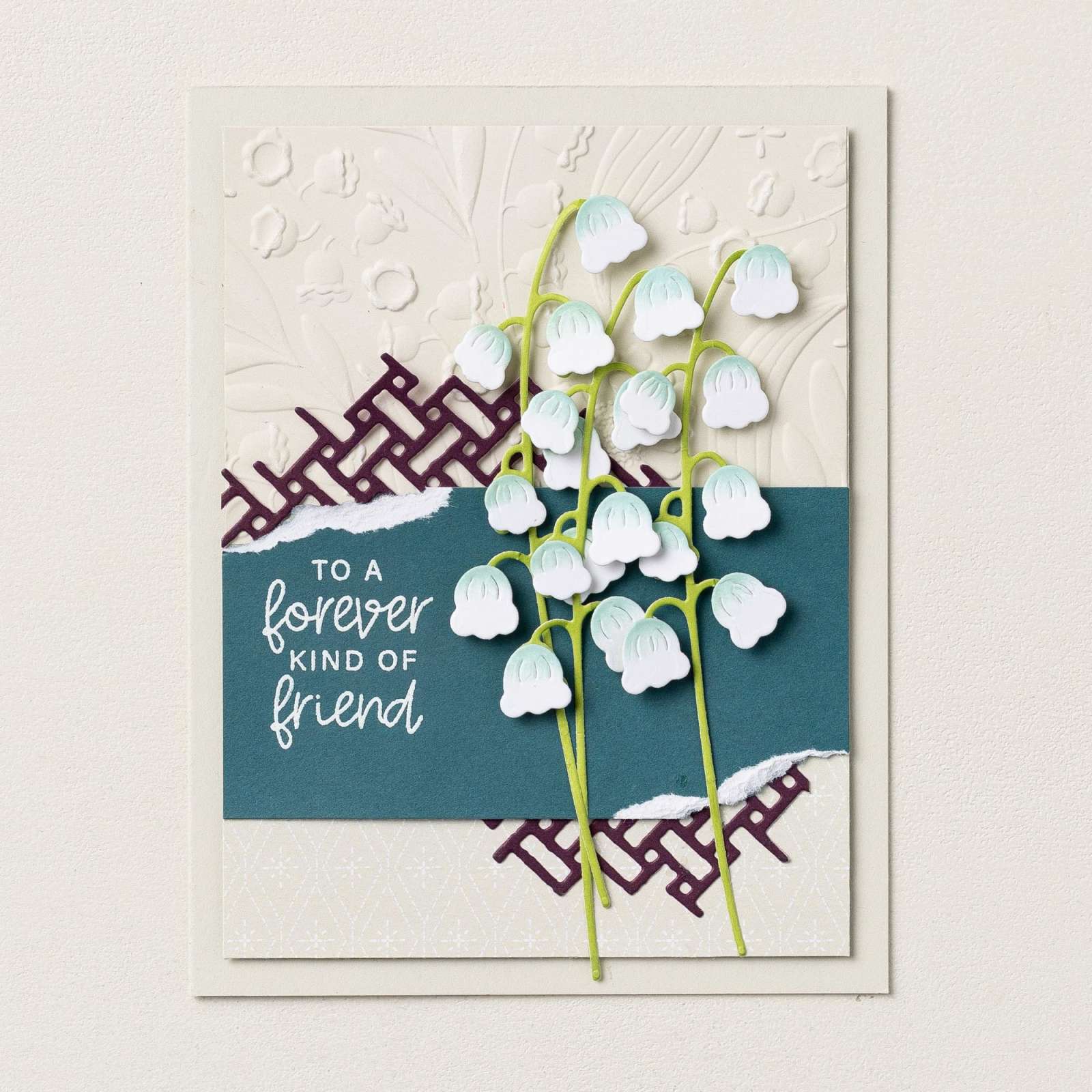 LILY OF THE VALLEY PHOTOPOLYMER STAMP SET (ENGLISH)