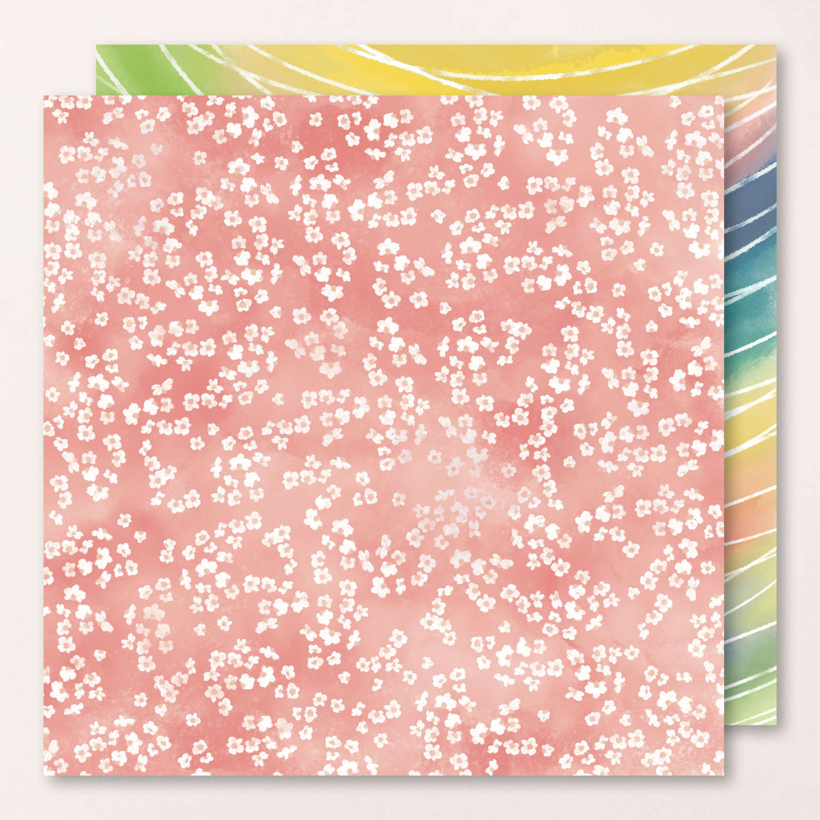 PAINTED ILLUSIONS 12" X 12" (30.5 X 30.5 CM) DESIGNER SERIES PAPER