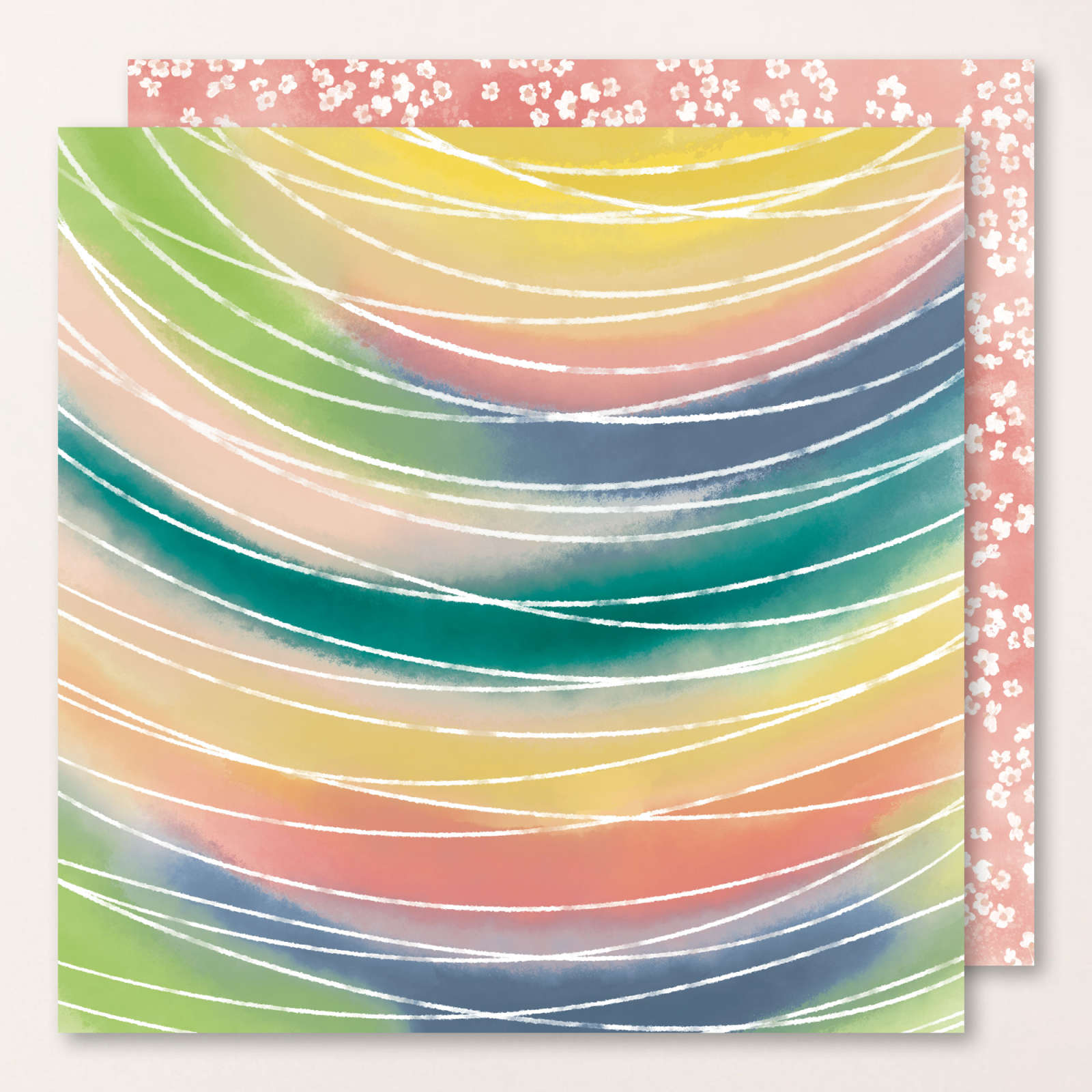 PAINTED ILLUSIONS 12" X 12" (30.5 X 30.5 CM) DESIGNER SERIES PAPER