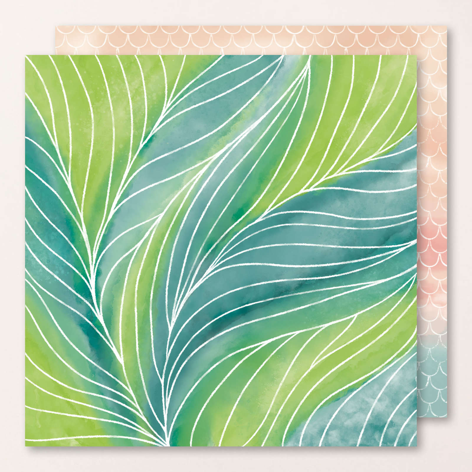 PAINTED ILLUSIONS 12" X 12" (30.5 X 30.5 CM) DESIGNER SERIES PAPER