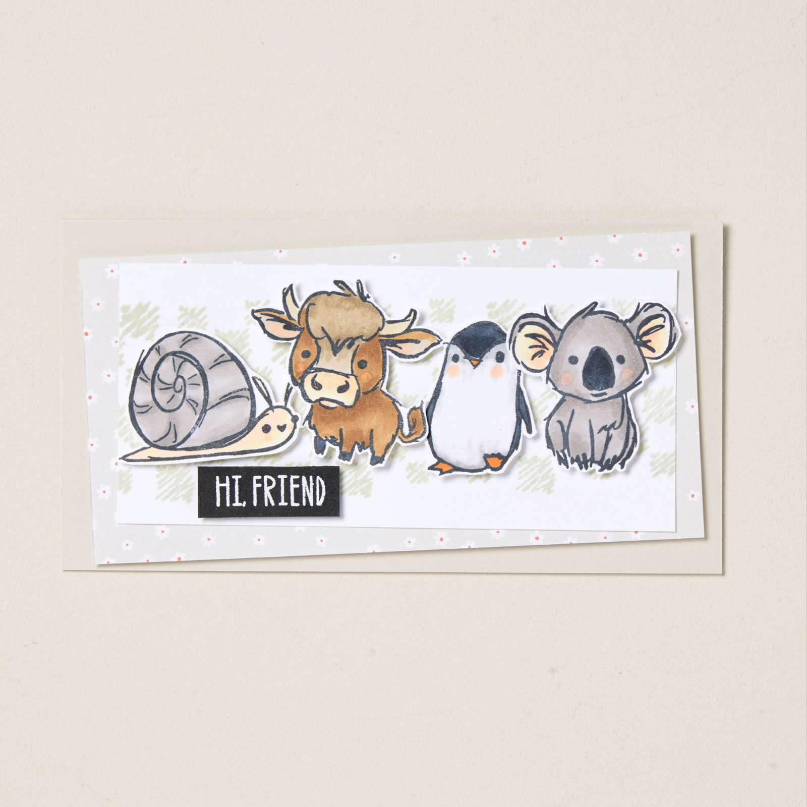 WILD BUNCH PHOTOPOLYMER STAMP SET (ENGLISH)