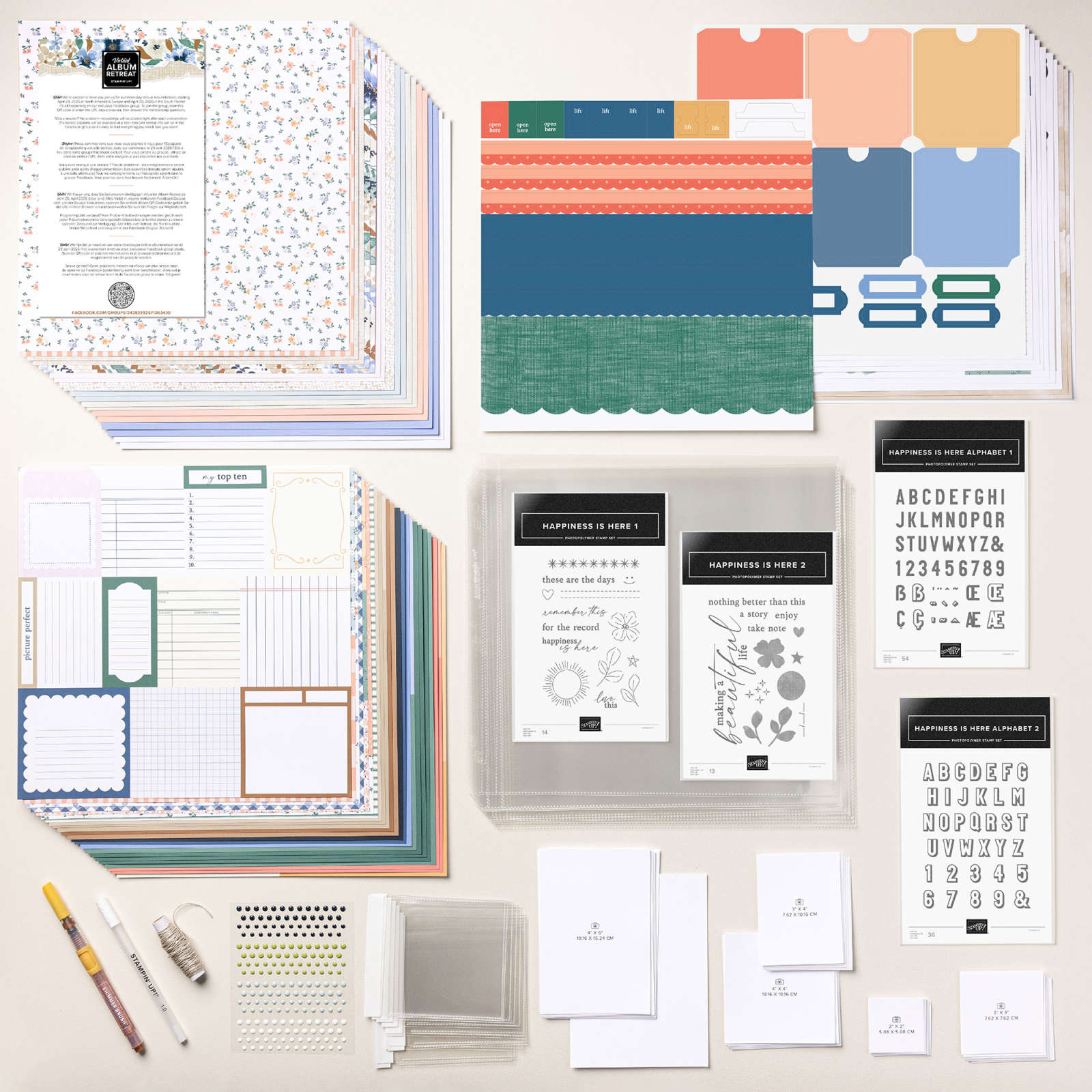 2026 VIRTUAL ALBUM RETREAT HAPPINESS IS HERE