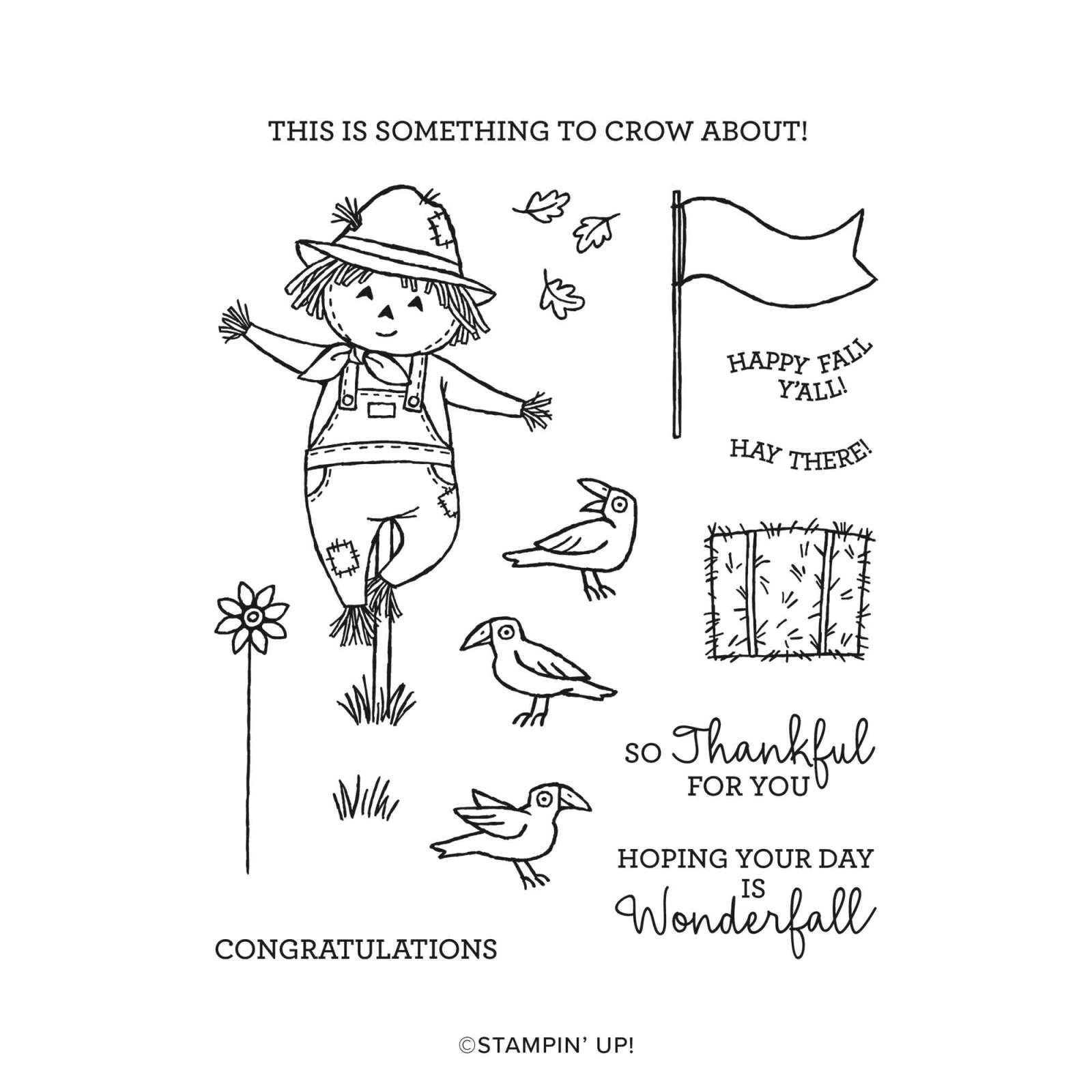 FUN FOR FALL PHOTOPOLYMER STAMP SET (ENGLISH)