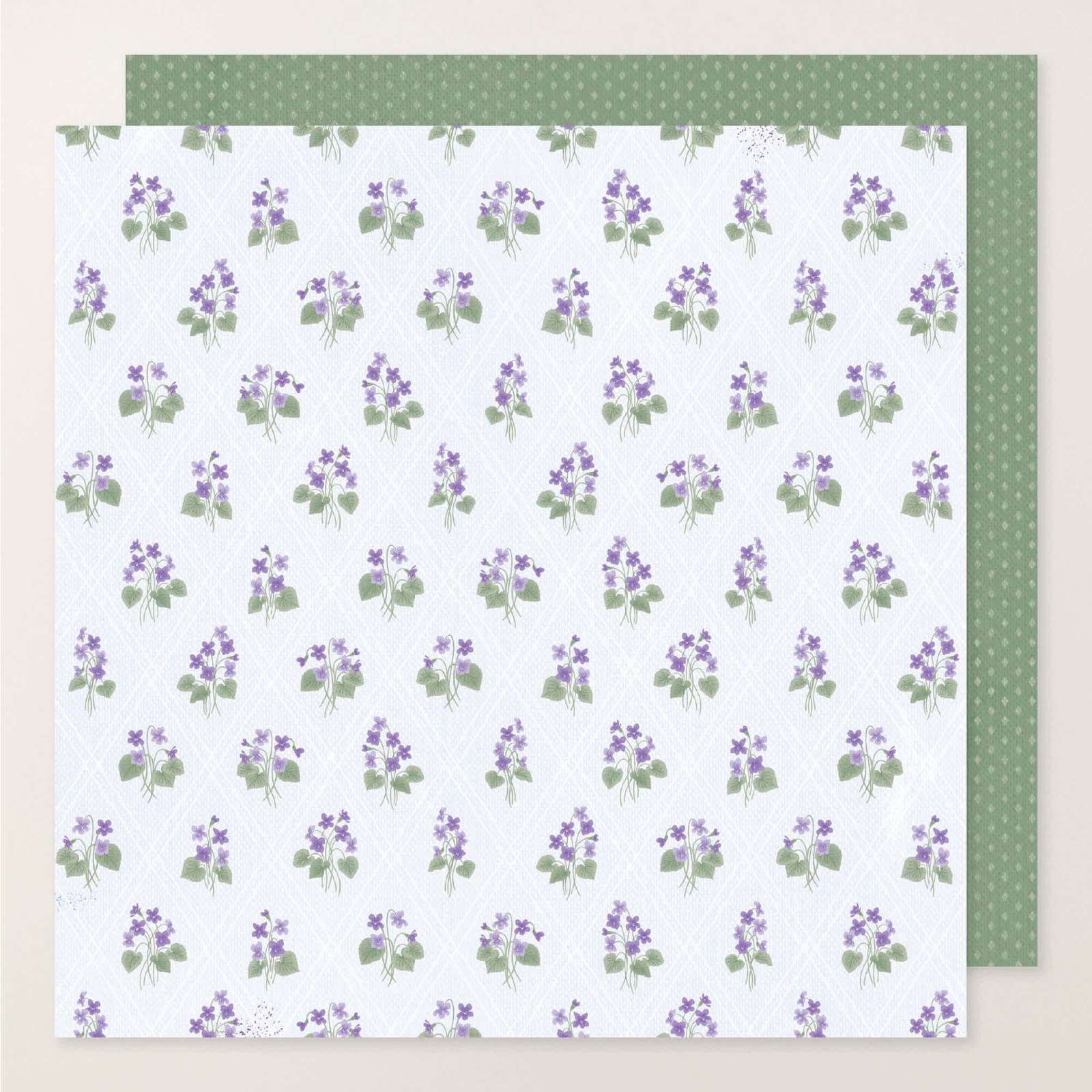 VIOLET DREAMS 12" X 12" (30.5 X 30.5 CM) SPECIALTY DESIGNER SERIES PAPER