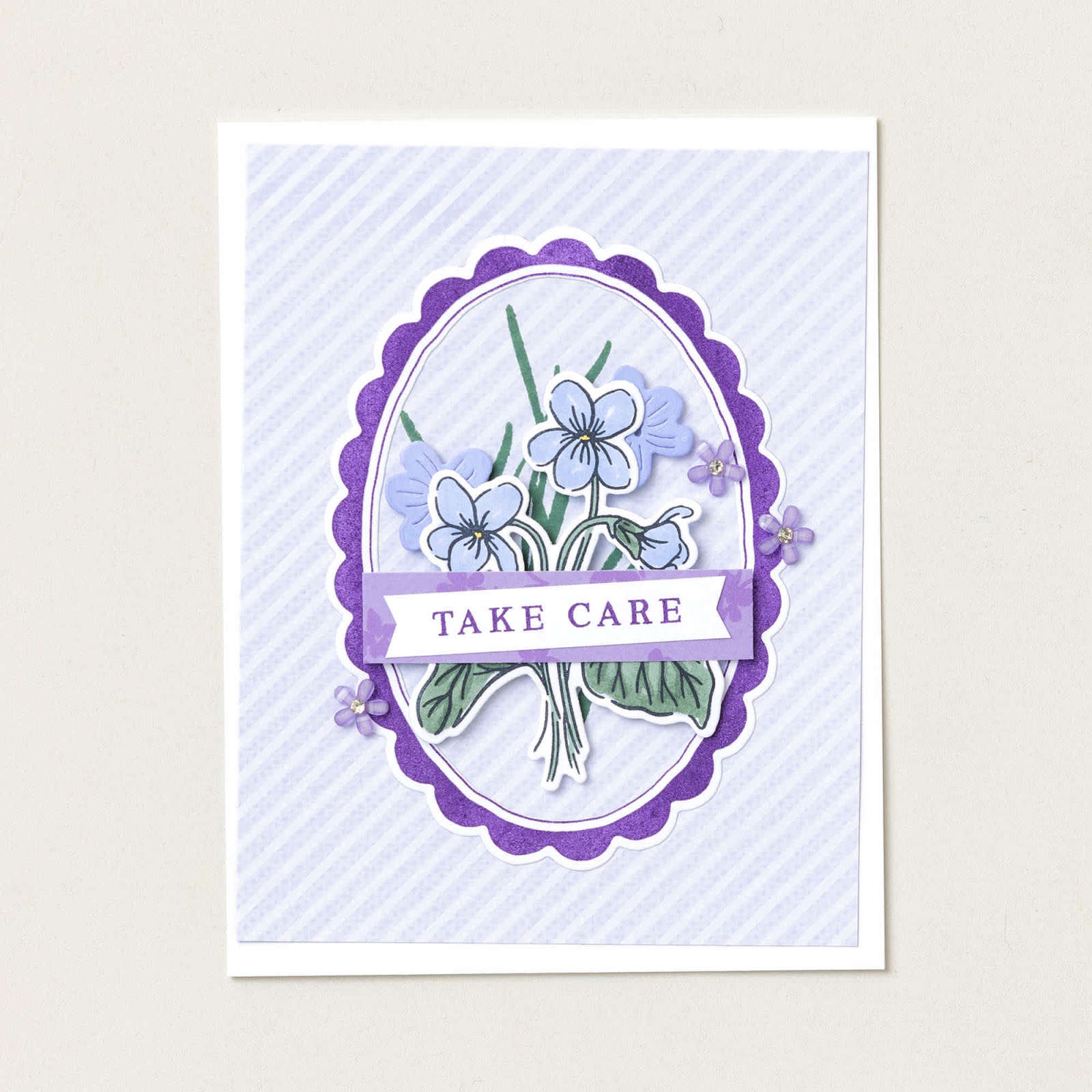 VIOLET DREAMS 12" X 12" (30.5 X 30.5 CM) SPECIALTY DESIGNER SERIES PAPER
