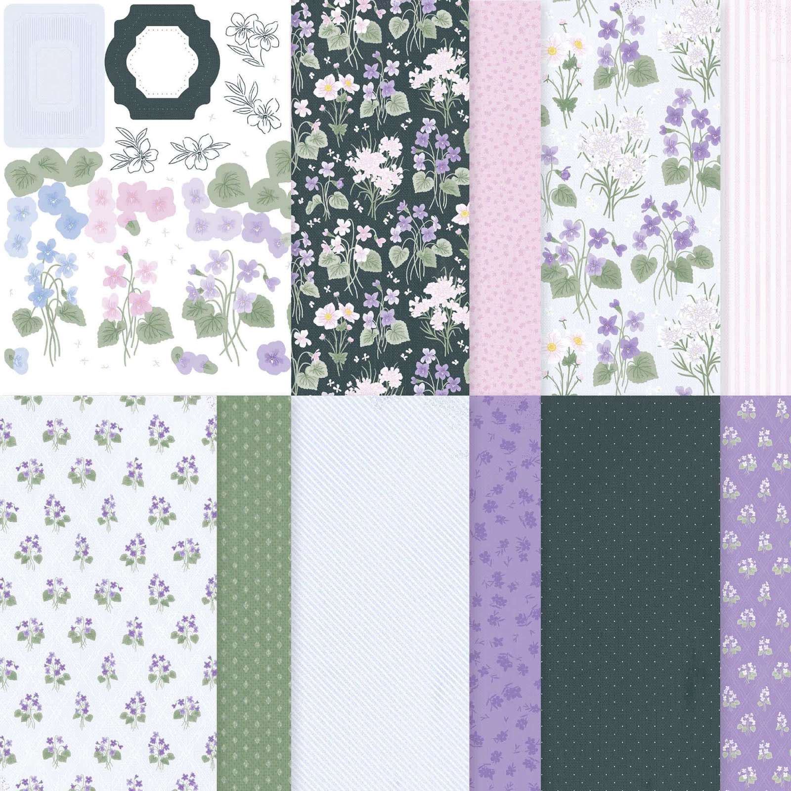 ASSORTIMENT DE COLLECTION RÊVES DE VIOLETTES (FRANÇAIS)