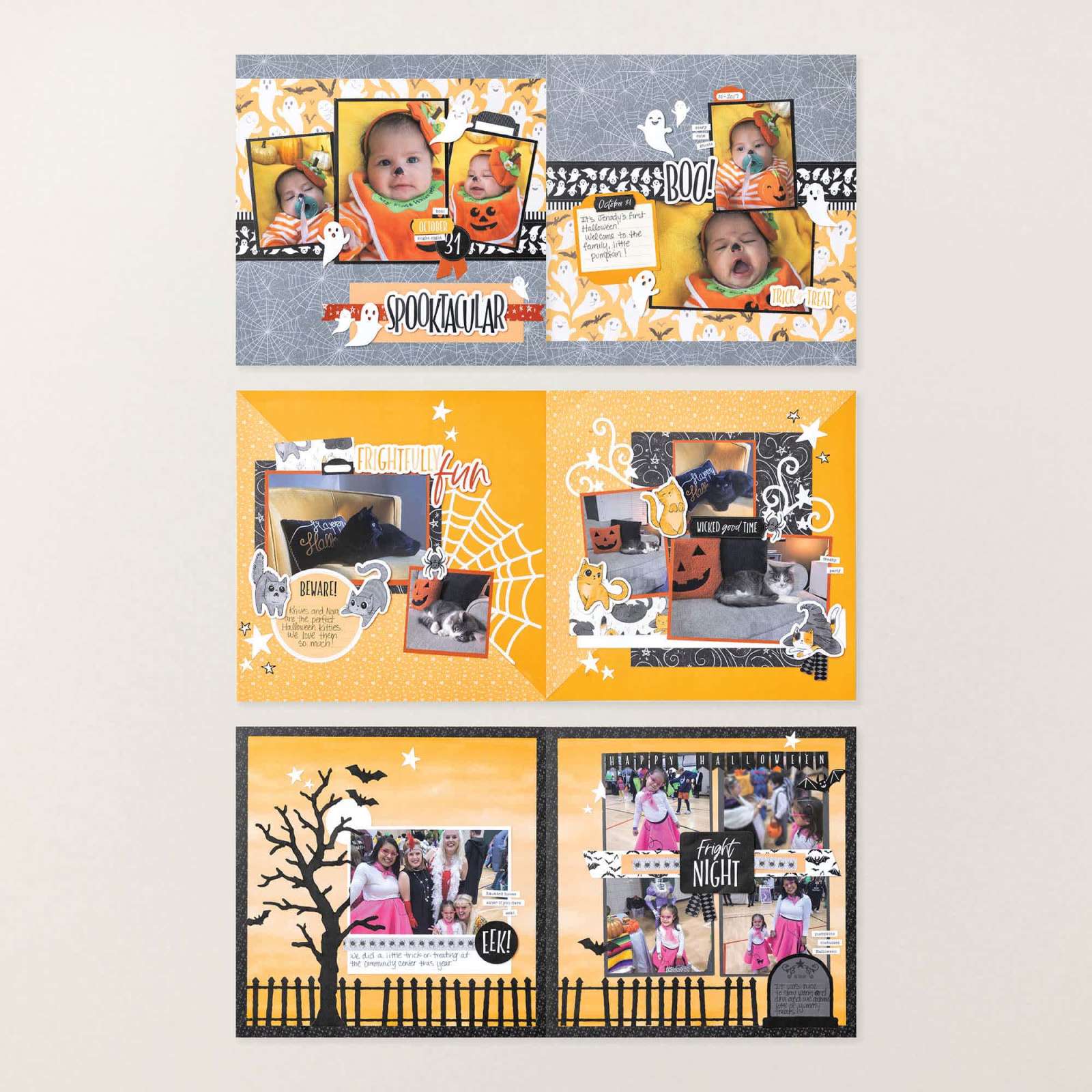 FRIGHTFULLY FUN TIMES SCRAPBOOKING WORKSHOP KIT (ENGLISH)