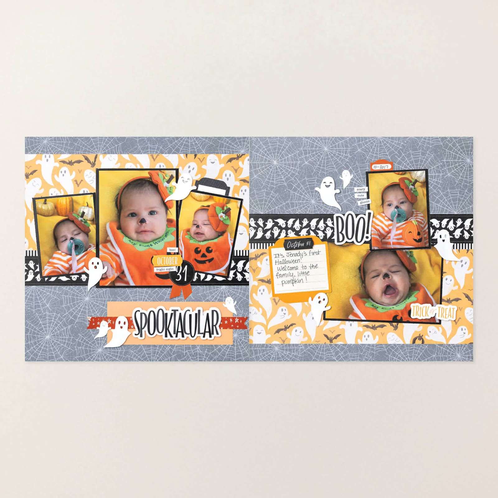 FRIGHTFULLY FUN TIMES SCRAPBOOKING WORKSHOP KIT (ENGLISH)
