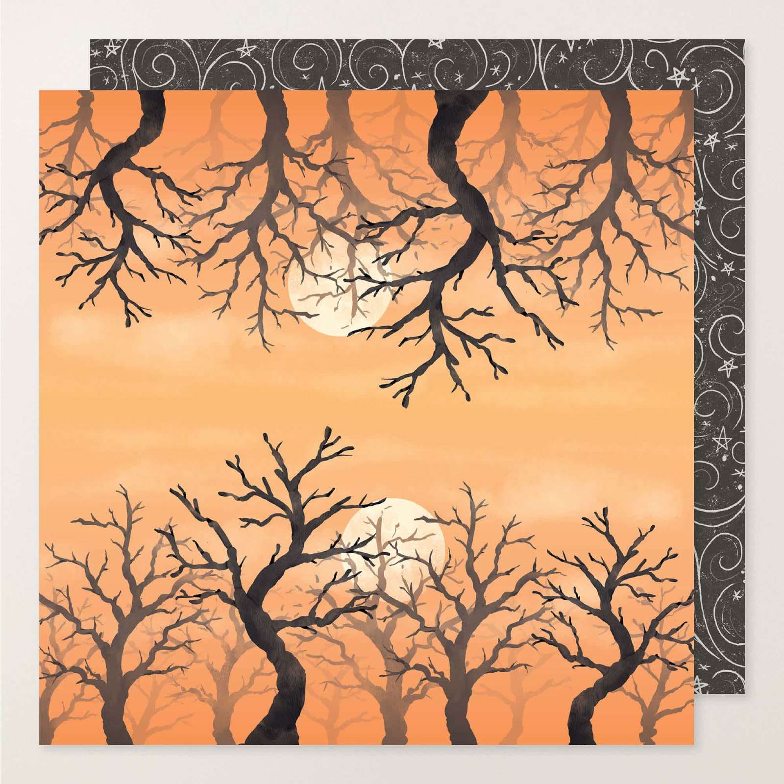 FRIGHTFULLY FUN TIMES 12" X 12" (30.5 X 30.5 CM) DESIGNER SERIES PAPER & STICKER SHEET (ENGLISH)