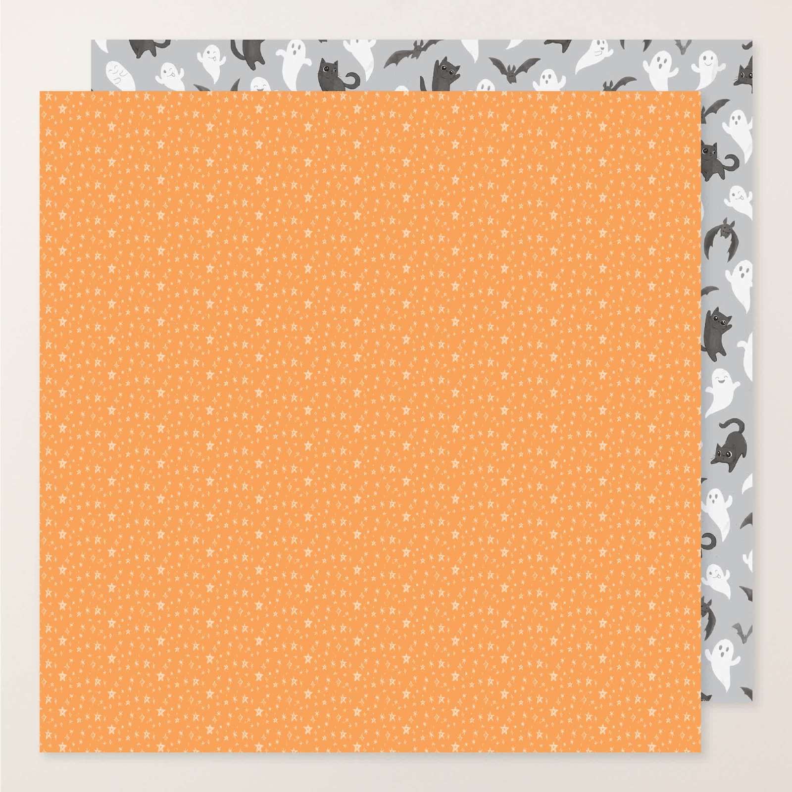 FRIGHTFULLY FUN TIMES 12" X 12" (30.5 X 30.5 CM) DESIGNER SERIES PAPER & STICKER SHEET (ENGLISH)