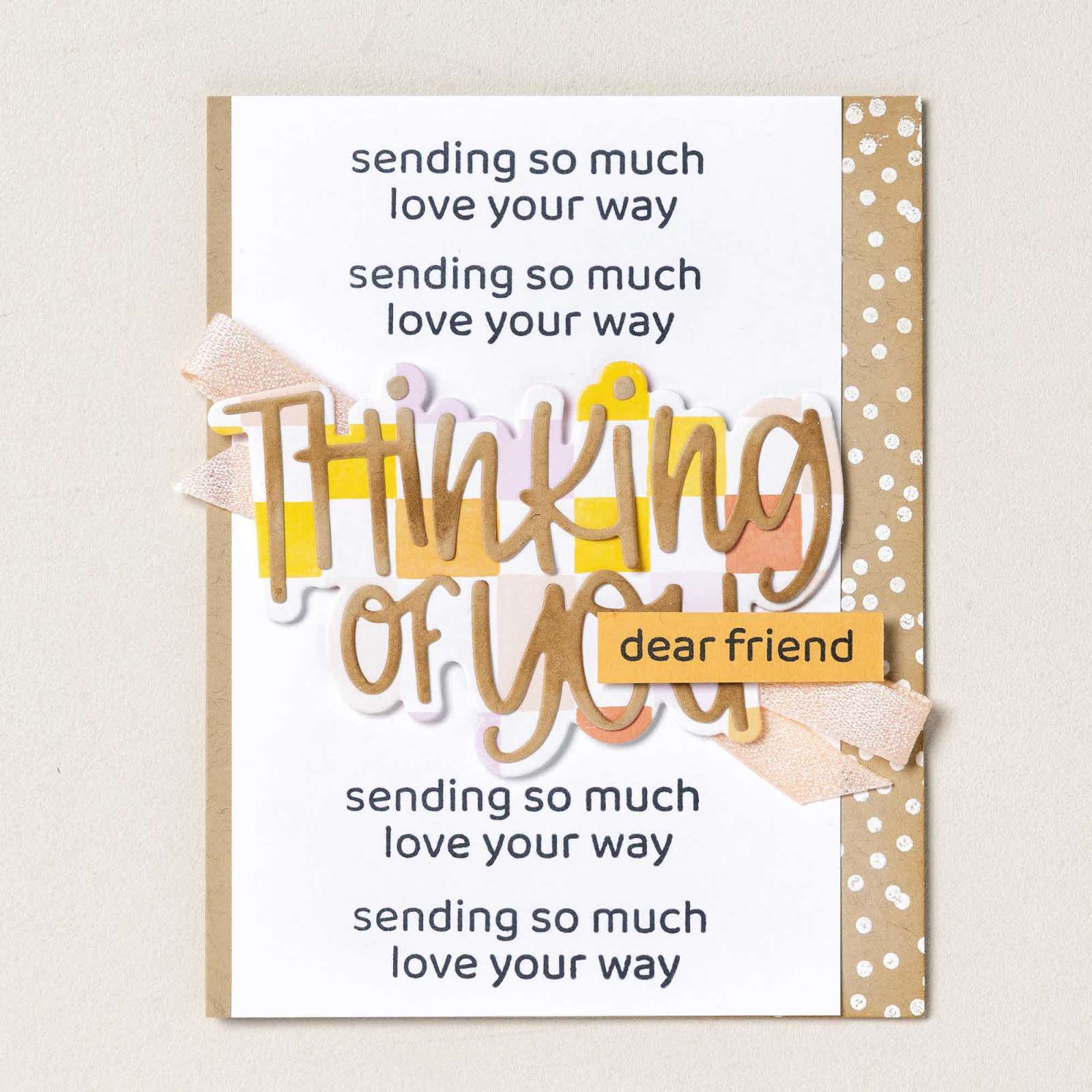 THINKING OF YOU PHOTOPOLYMER STAMP SET (ENGLISH)