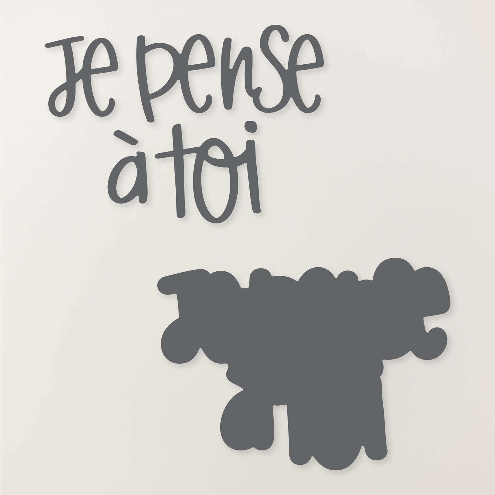 POINÇONS JE PENSE À TOI (FRANÇAIS)