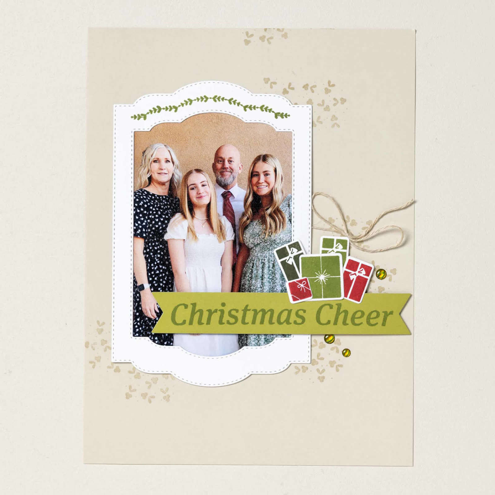 FESTIVE FRAMED PHOTOS PHOTOPOLYMER STAMP SET (ENGLISH)