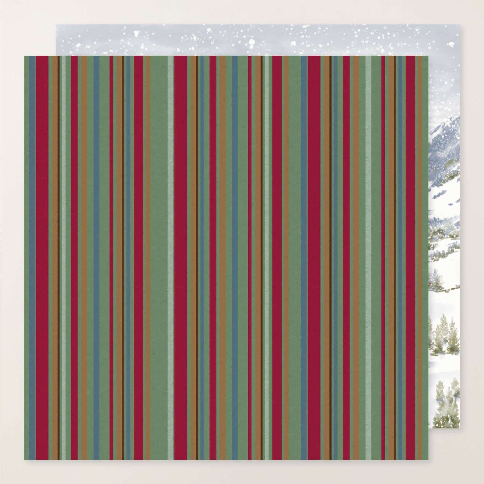 ALPINE WINTER 12" X 12" (30.5 X 30.5 CM) DESIGNER SERIES PAPER