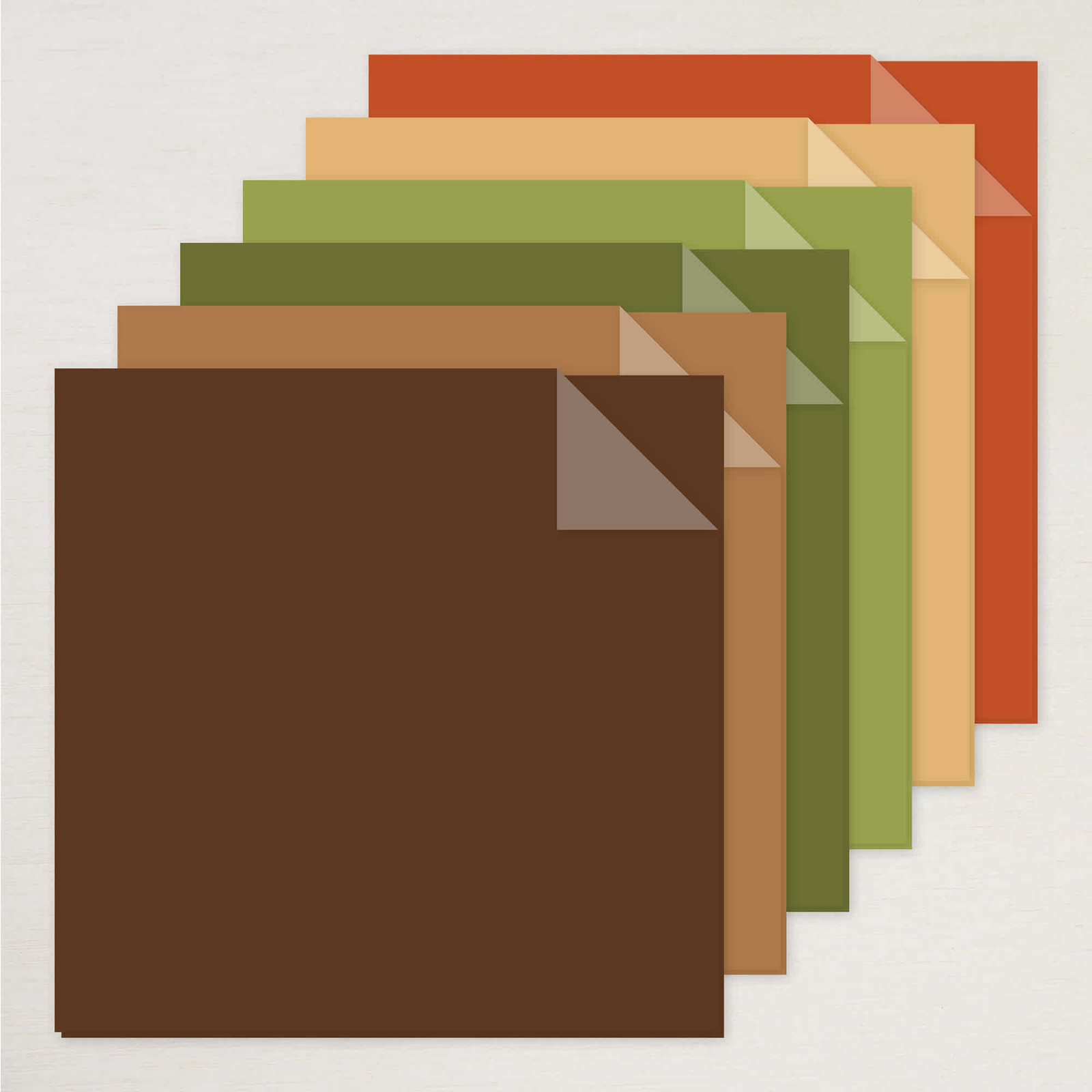 AUTUMN FIELDS 12" X 12" (30.5 X 30.5 CM) TWO-TONE CARDSTOCK