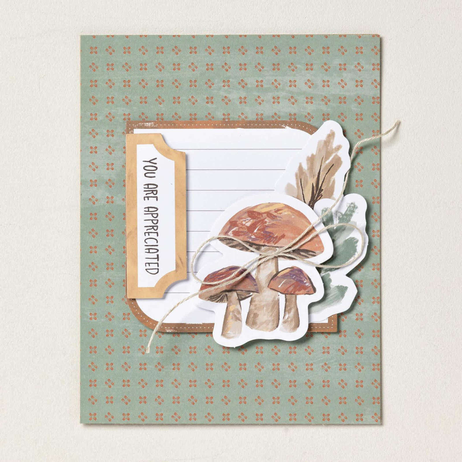 THANKS & GIVING PHOTOPOLYMER STAMP SET (ENGLISH)
