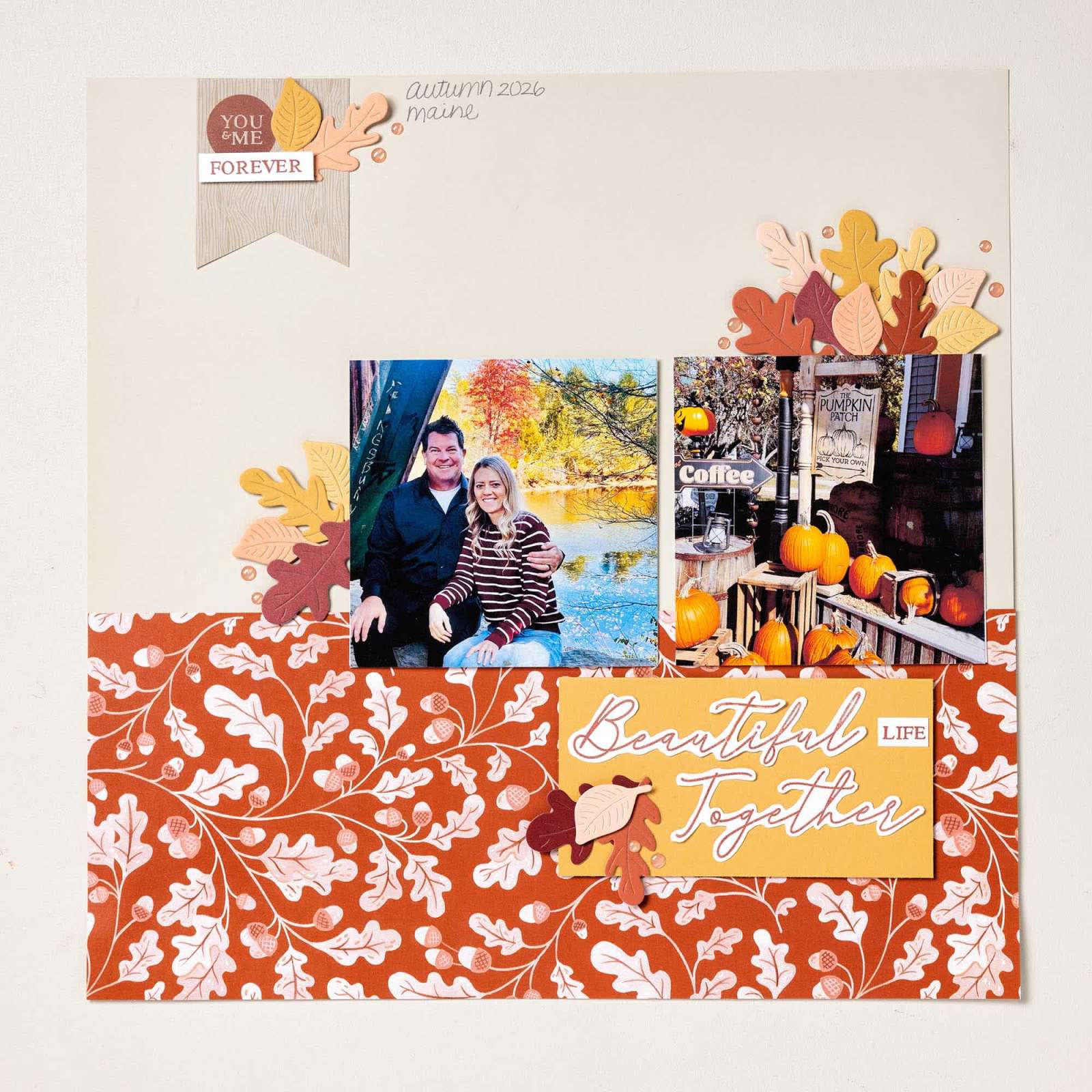 BEAUTIFUL TOGETHER PHOTOPOLYMER STAMP SET (ENGLISH)