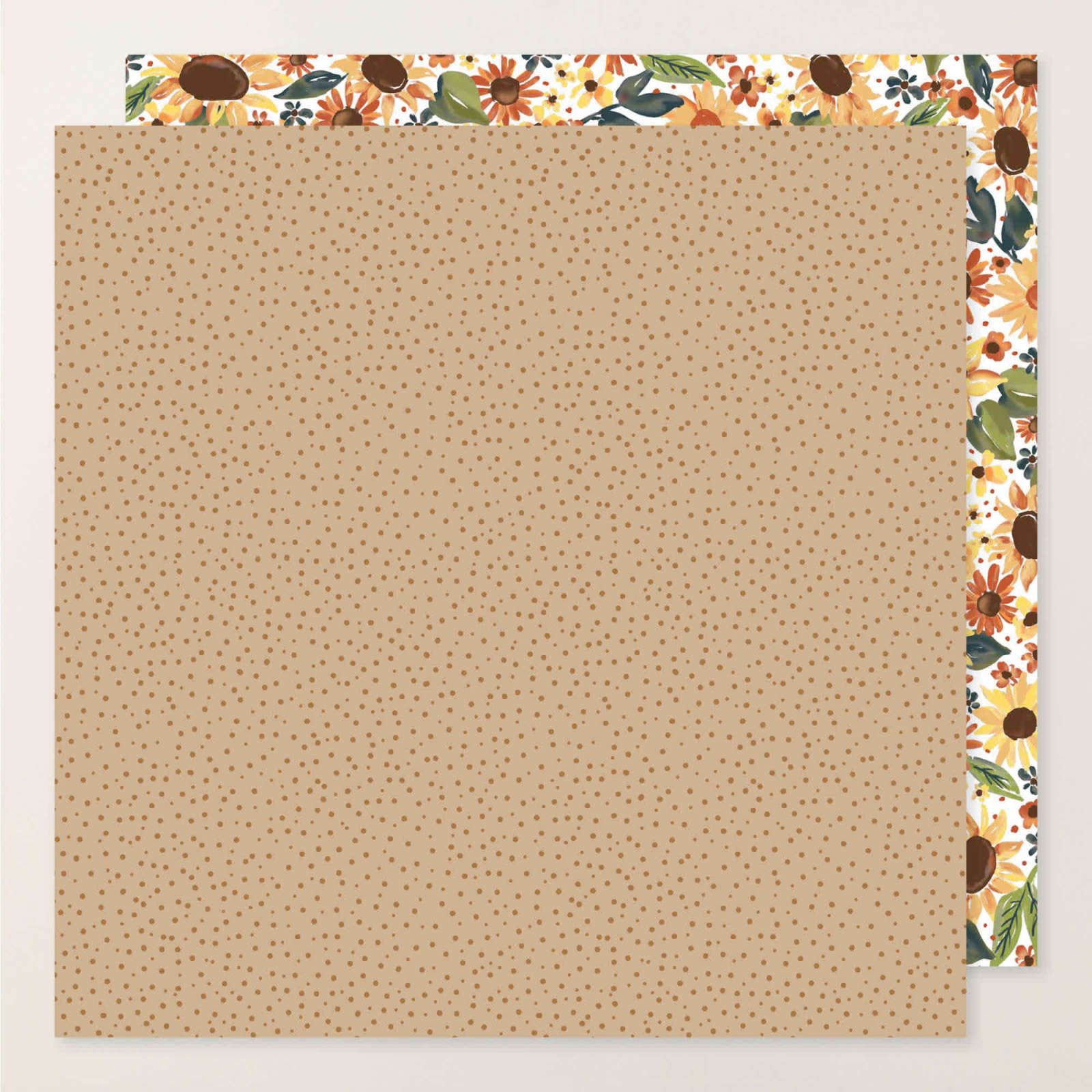 SUNFLOWER FIELDS 12" X 12" (30.5 X 30.5 CM) DESIGNER SERIES PAPER