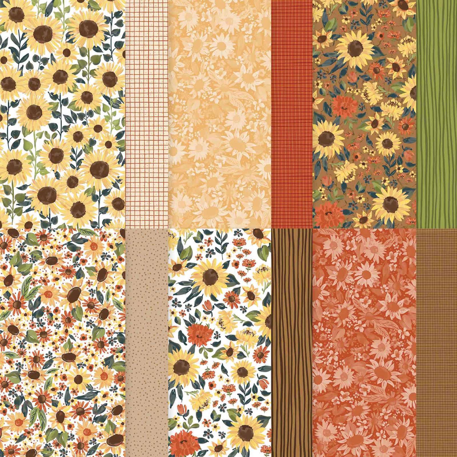 SUNFLOWER FIELDS SUITE COLLECTION (ENGLISH)