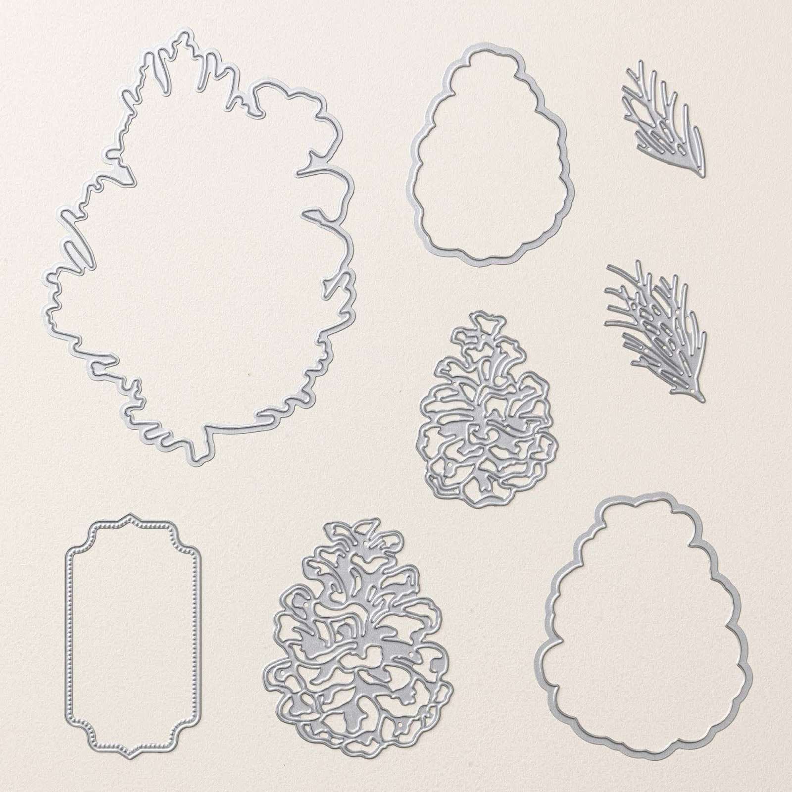 FROSTED PINECONES DIES