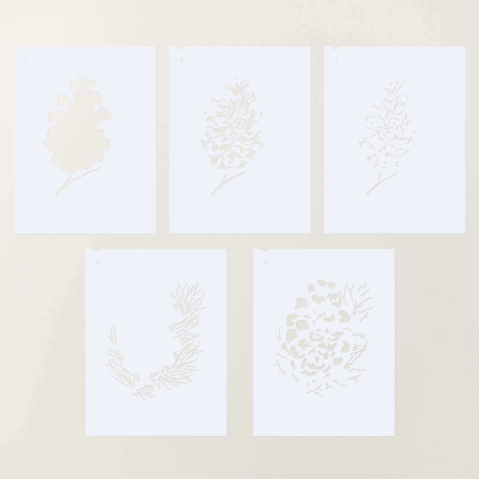 FROSTED PINECONES BUNDLE (ENGLISH)