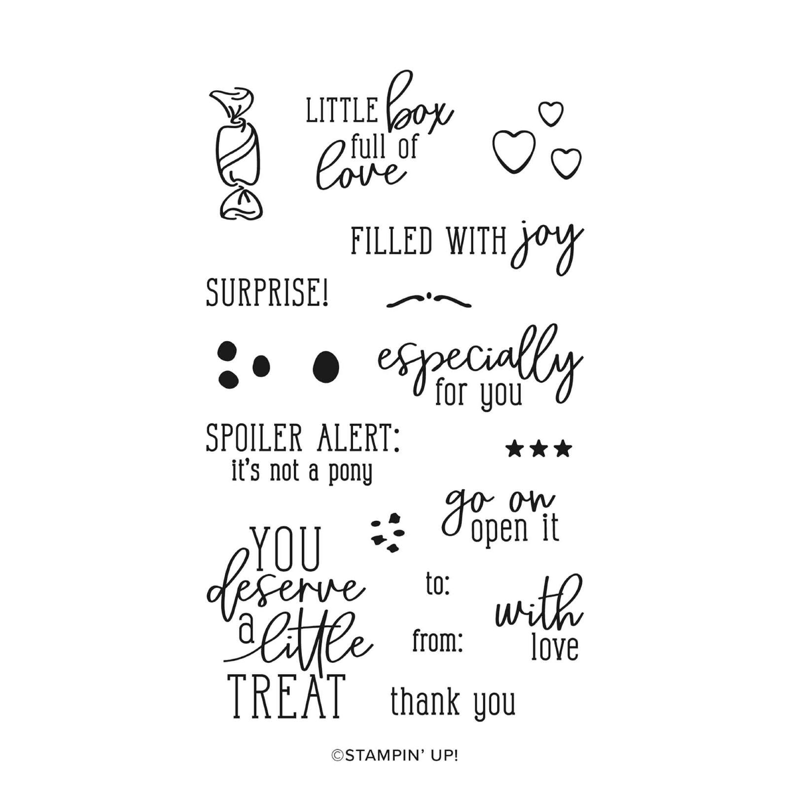 BOX OF JOY PHOTOPOLYMER STAMP SET (ENGLISH)
