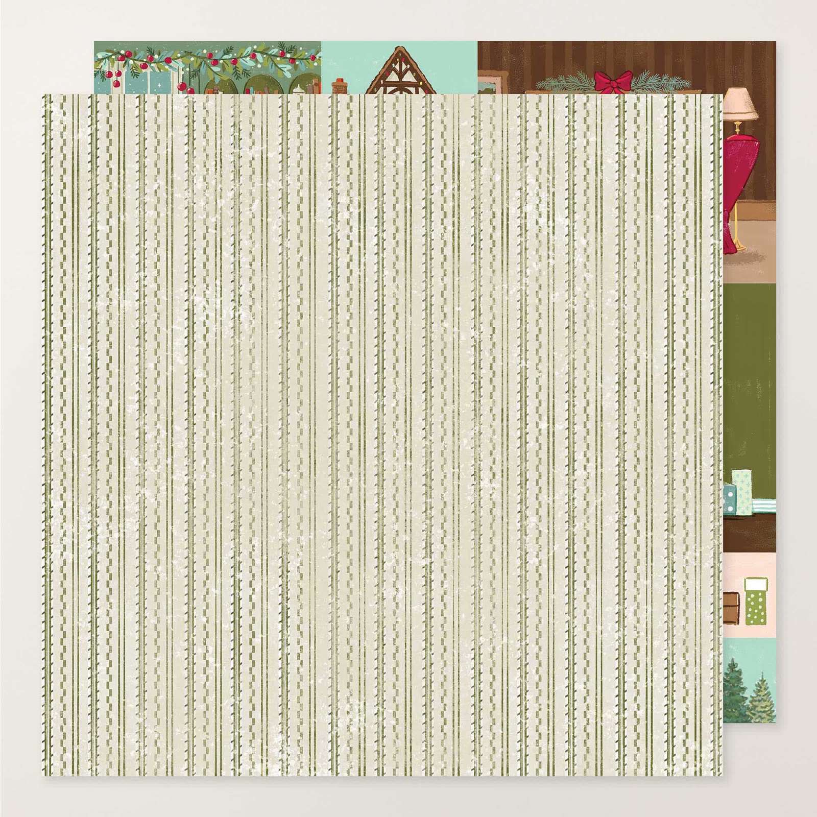 A LITTLE CHRISTMAS 12" X 12" (30.5 X 30.5 CM) DESIGNER SERIES PAPER