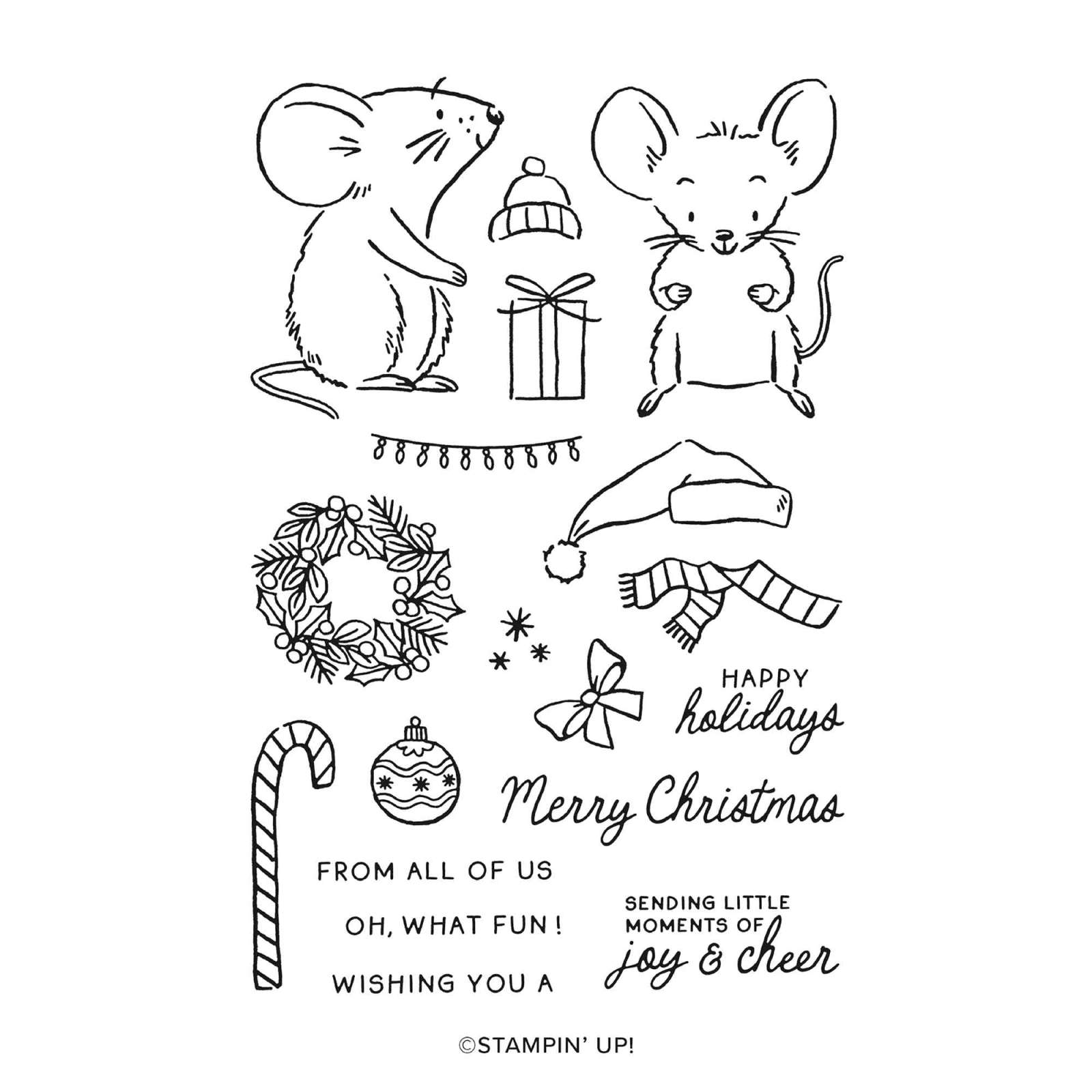 CHRISTMAS MICE BUNDLE (ENGLISH)