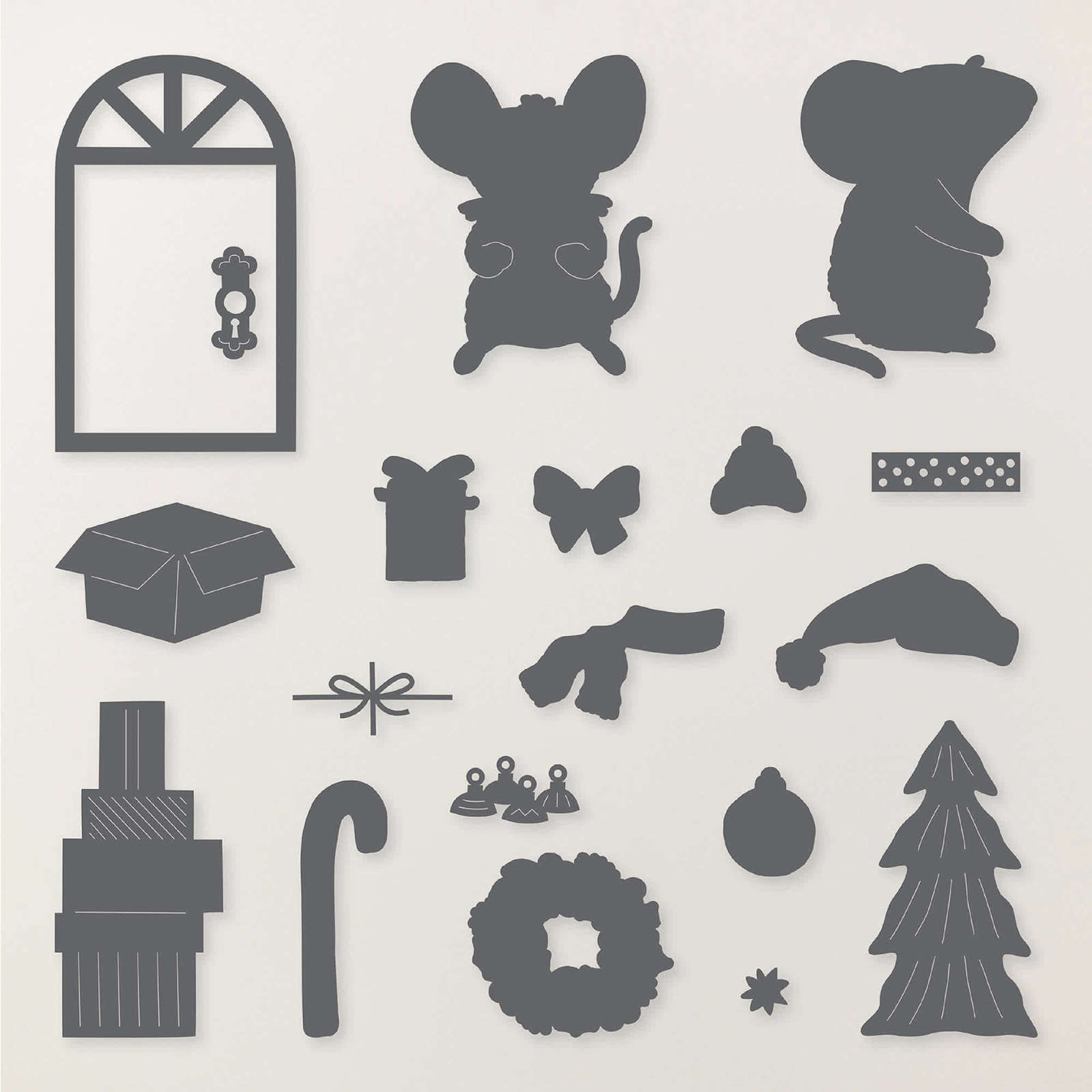 LOT SOURIS DES FÊTES (FRANÇAIS)