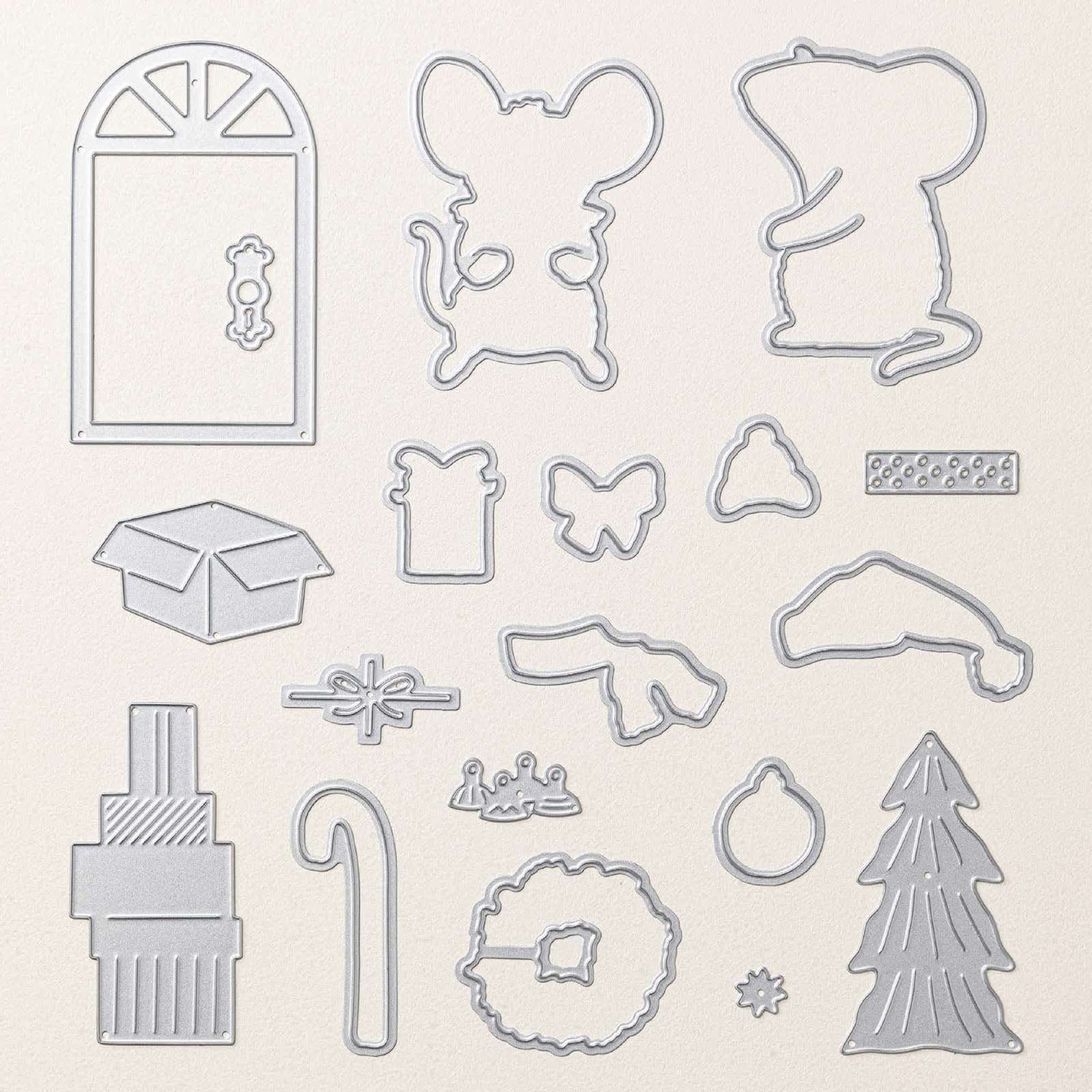LOT SOURIS DES FÊTES (FRANÇAIS)