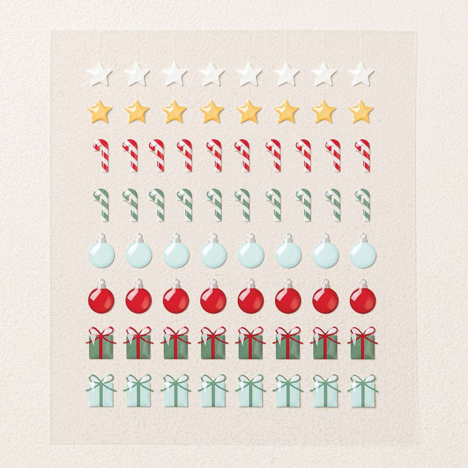 CHRISTMAS EPOXY SHAPES