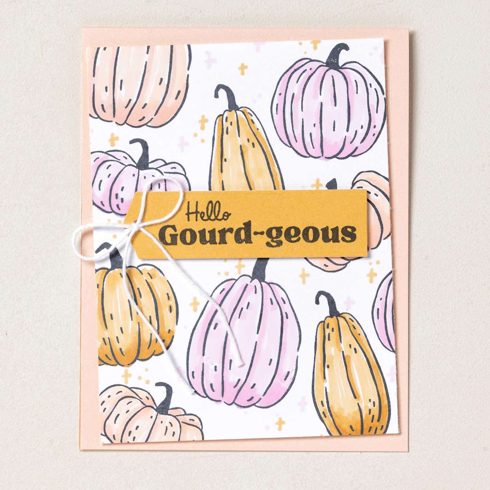 PAINTED PUMPKINS PHOTOPOLYMER STAMP SET (ENGLISH)