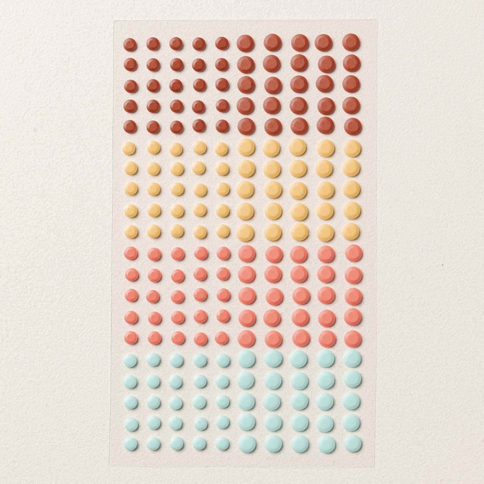 PAINTED PATCH ADHESIVE-BACKED DOTS