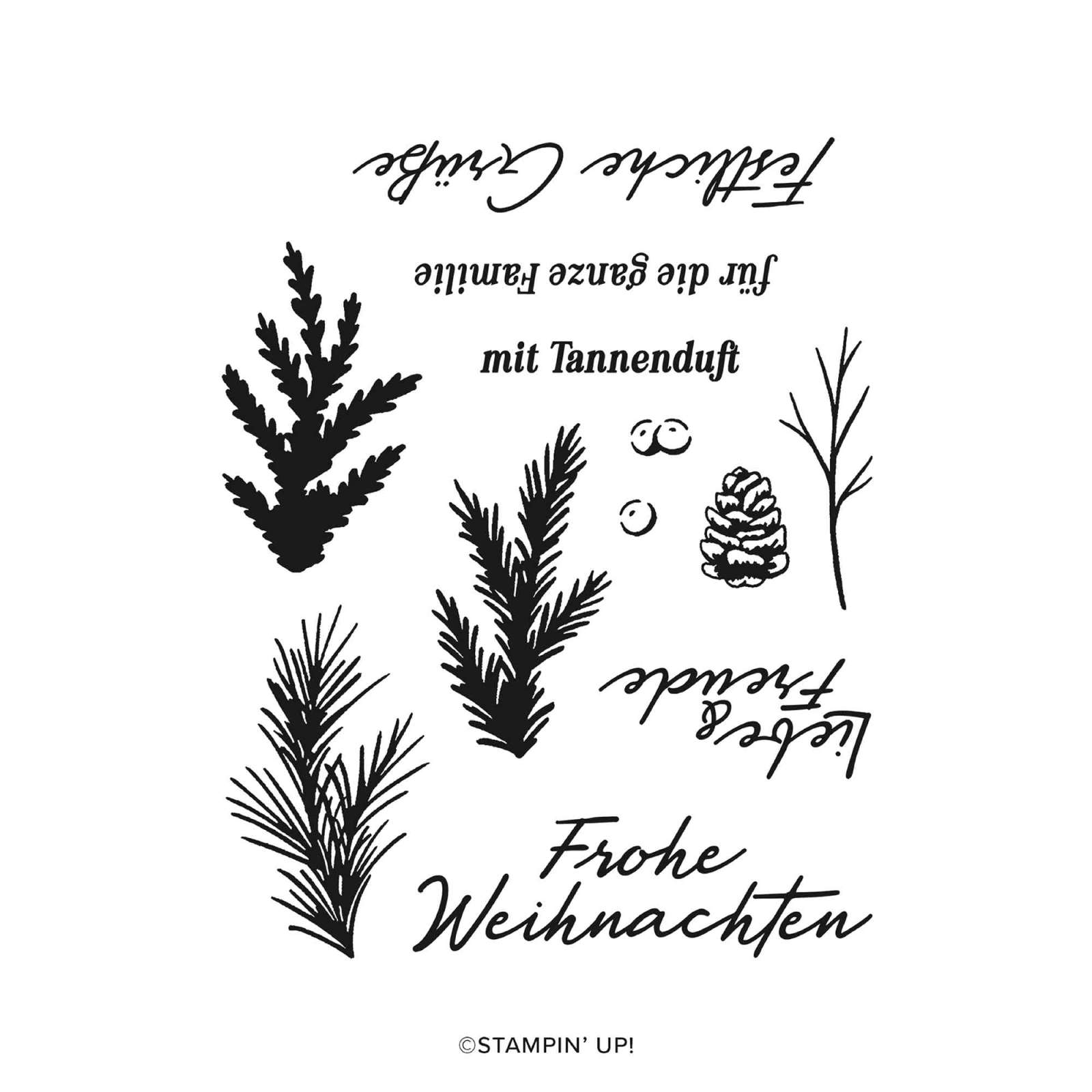 STEMPELSET KLARSICHT ZEIT FÜR WEIHNACHTSFREUDE (DEUTSCH)