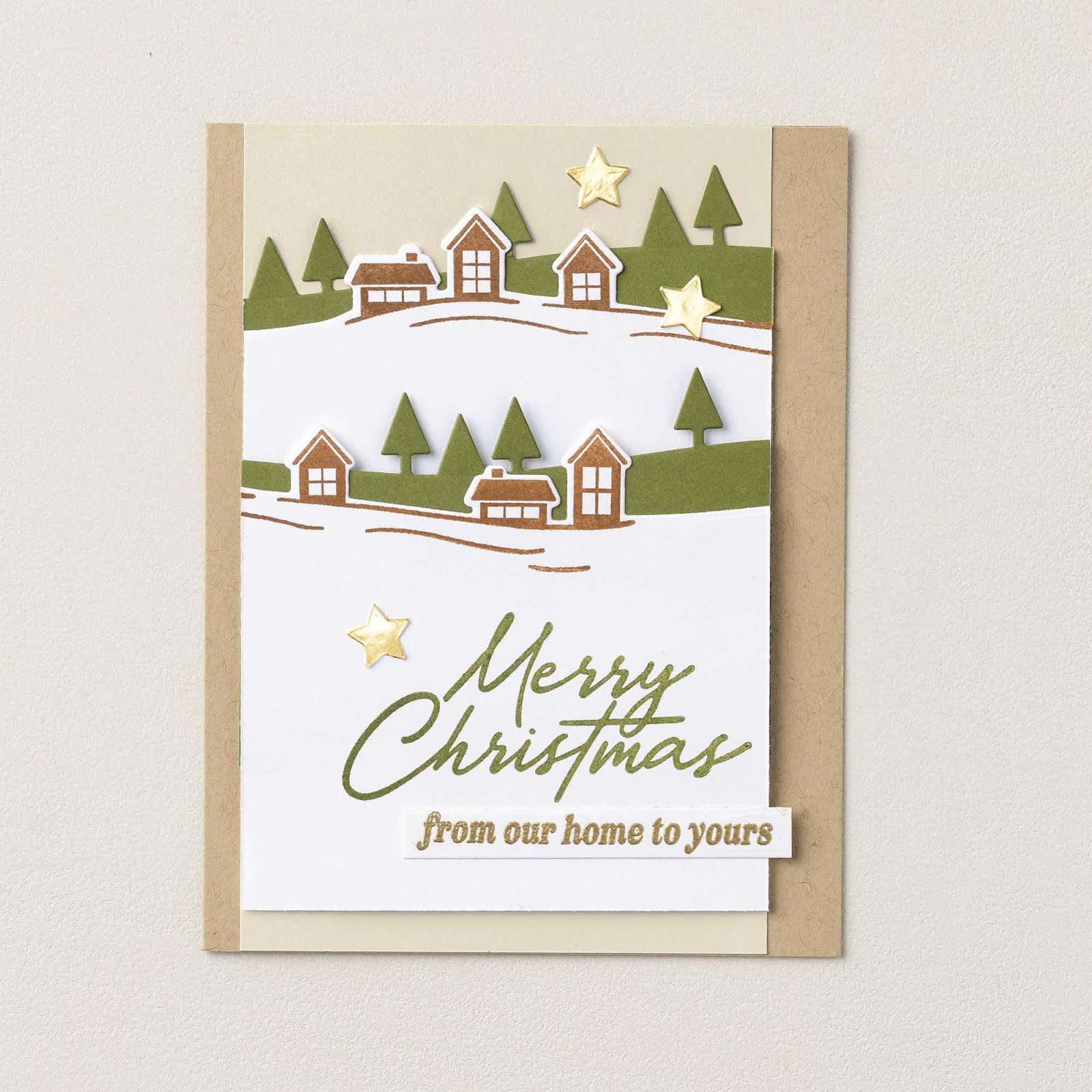 WELCOME NOEL PHOTOPOLYMER STAMP SET