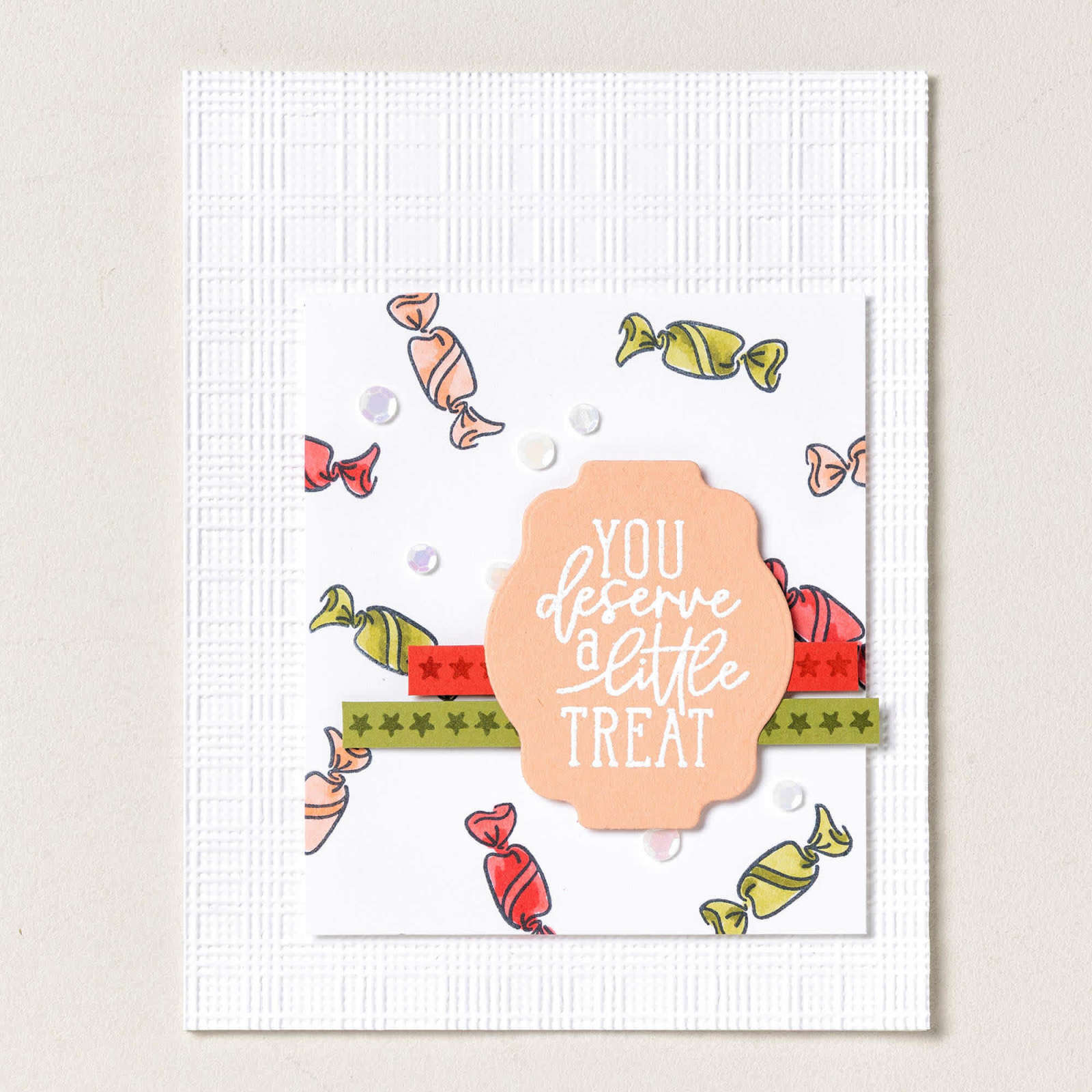 SOFTLY WOVEN 3D EMBOSSING FOLDER