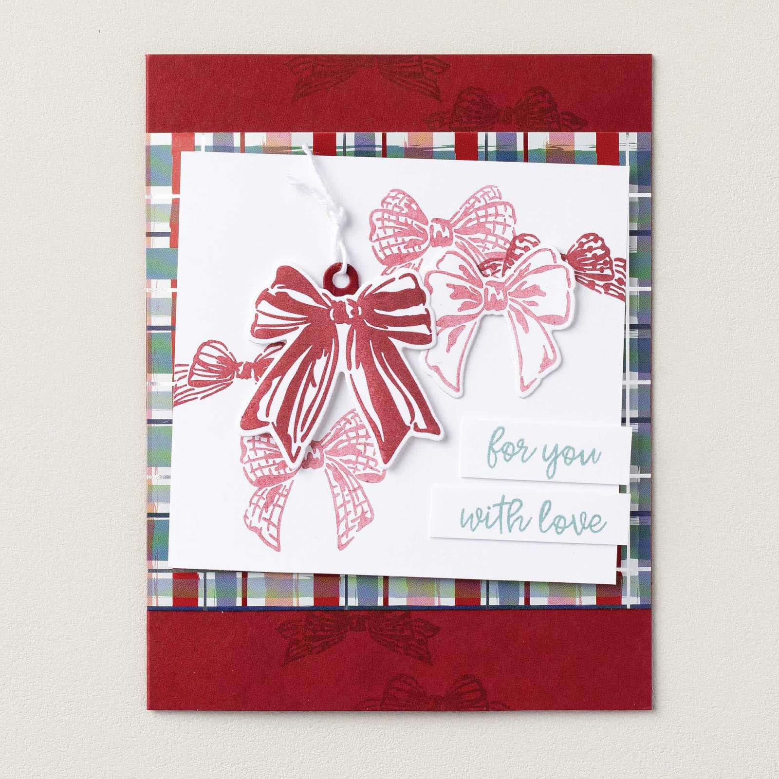 ELEGANTLY WRAPPED PHOTOPOLYMER STAMP SET (ENGLISH)