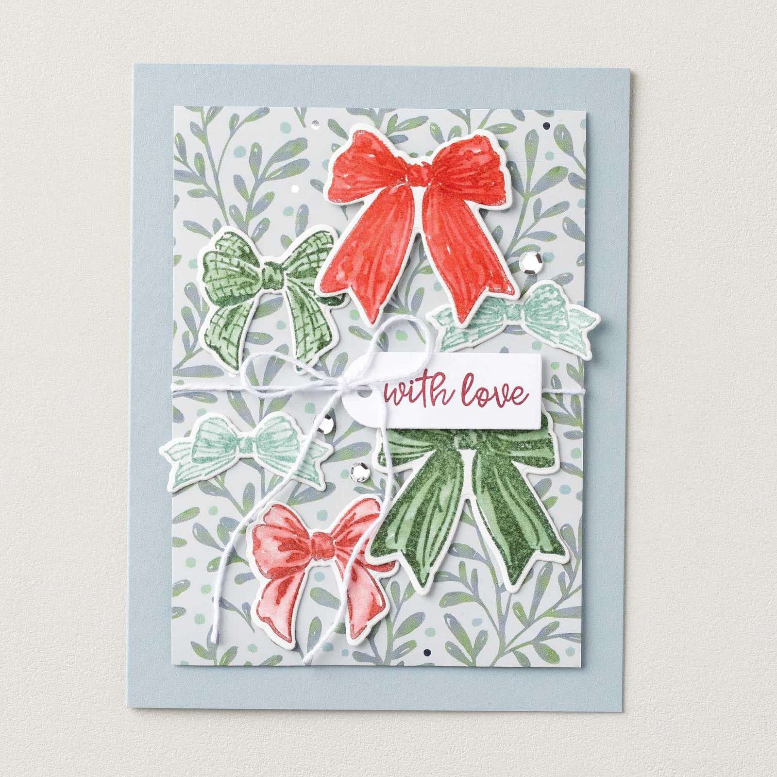 ELEGANTLY WRAPPED PHOTOPOLYMER STAMP SET (ENGLISH)