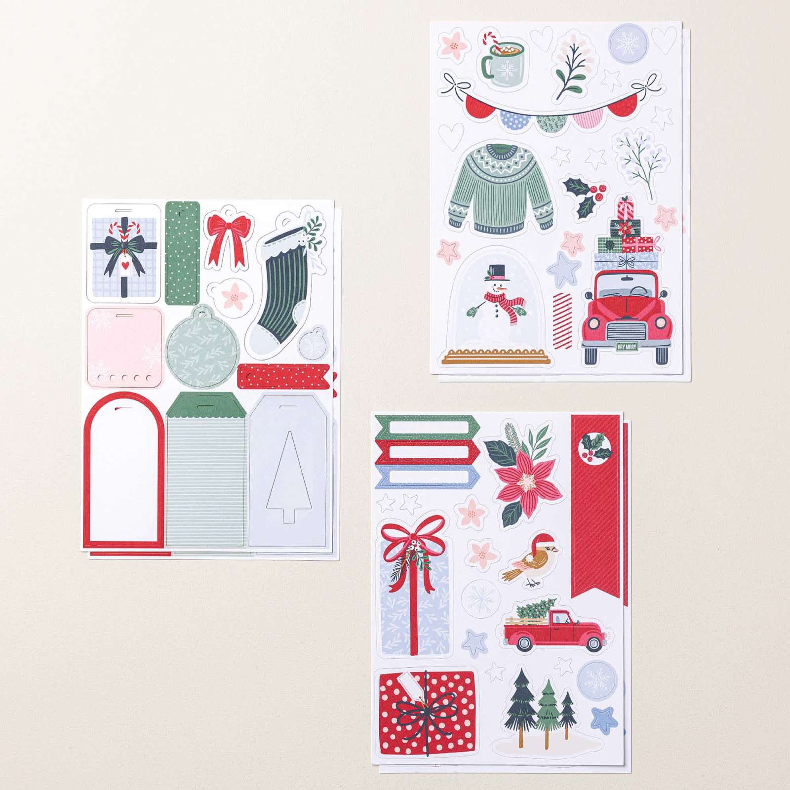 HAPPIEST SEASON TAGS MIX & MATCH EPHEMERA PACK