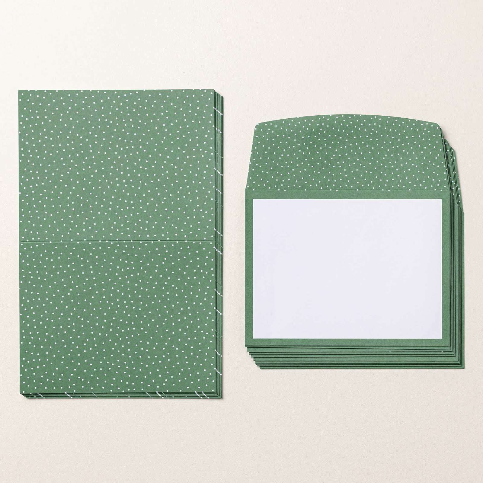 FESTIVE FLECKS MIX & MATCH CARDS & ENVELOPES