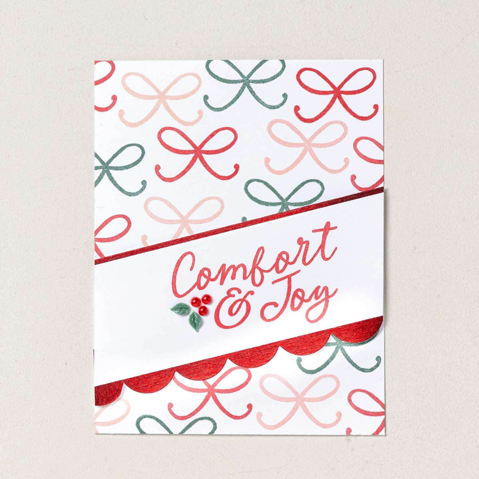 HOME FOR CHRISTMAS PHOTOPOLYMER STAMP SET (ENGLISH)