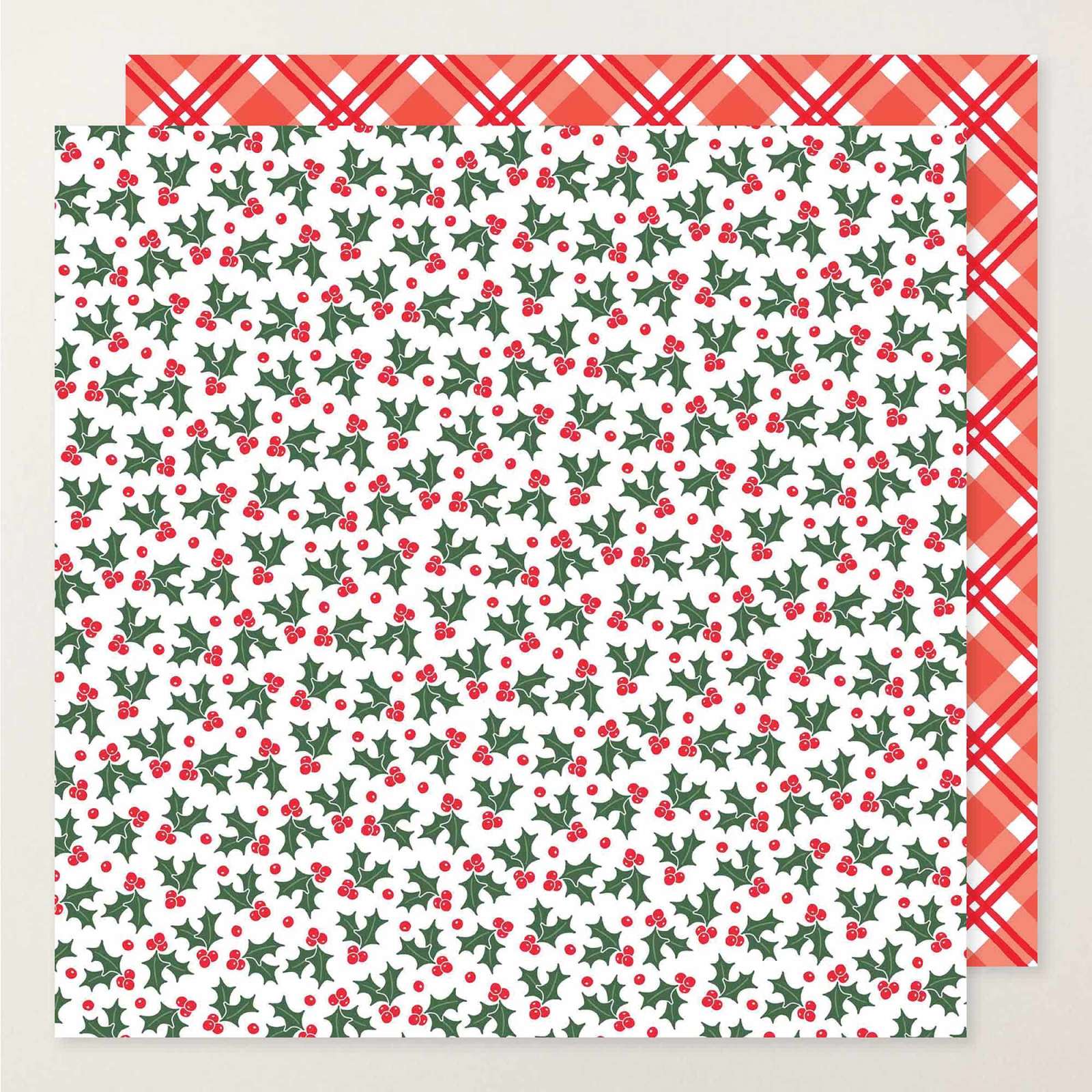 TIMELESS CHRISTMAS 12" X 12" (30.5 X 30.5 CM) DESIGNER SERIES PAPER & STICKER SHEET (ENGLISH)