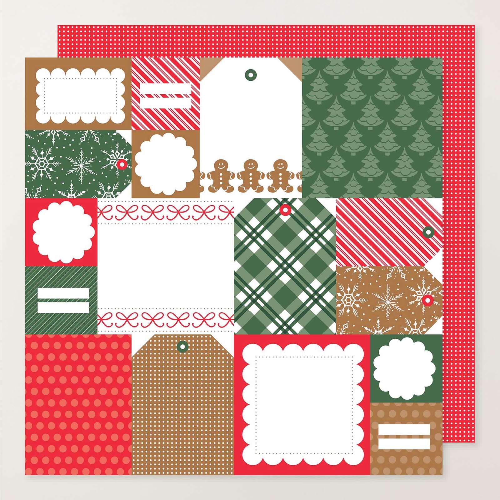 TIMELESS CHRISTMAS 12" X 12" (30.5 X 30.5 CM) DESIGNER SERIES PAPER