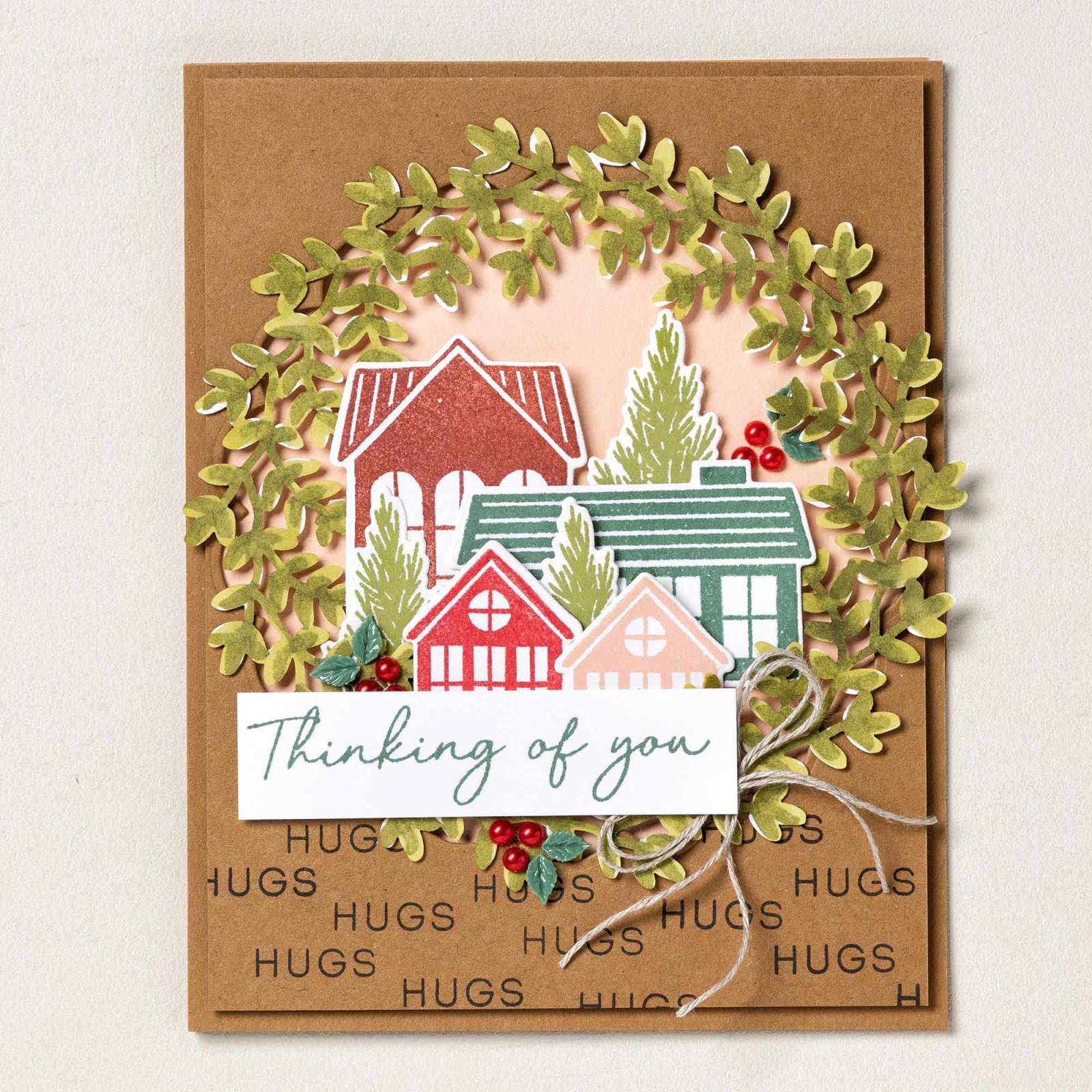 ADHESIVE-BACKED CHRISTMAS BERRIES
