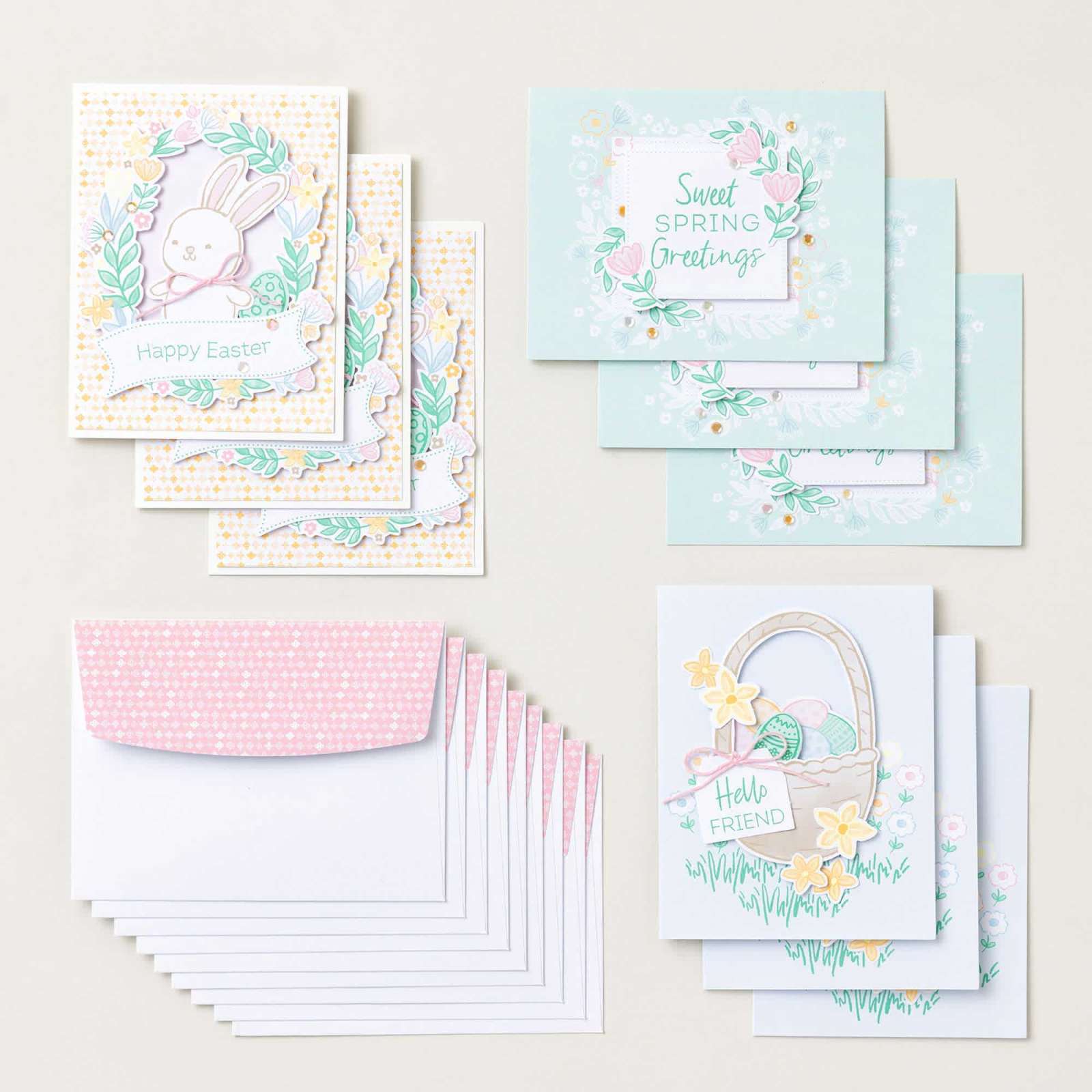 CELEBRATE SPRING PAPER PUMPKIN PAST KIT (ENGLISH)