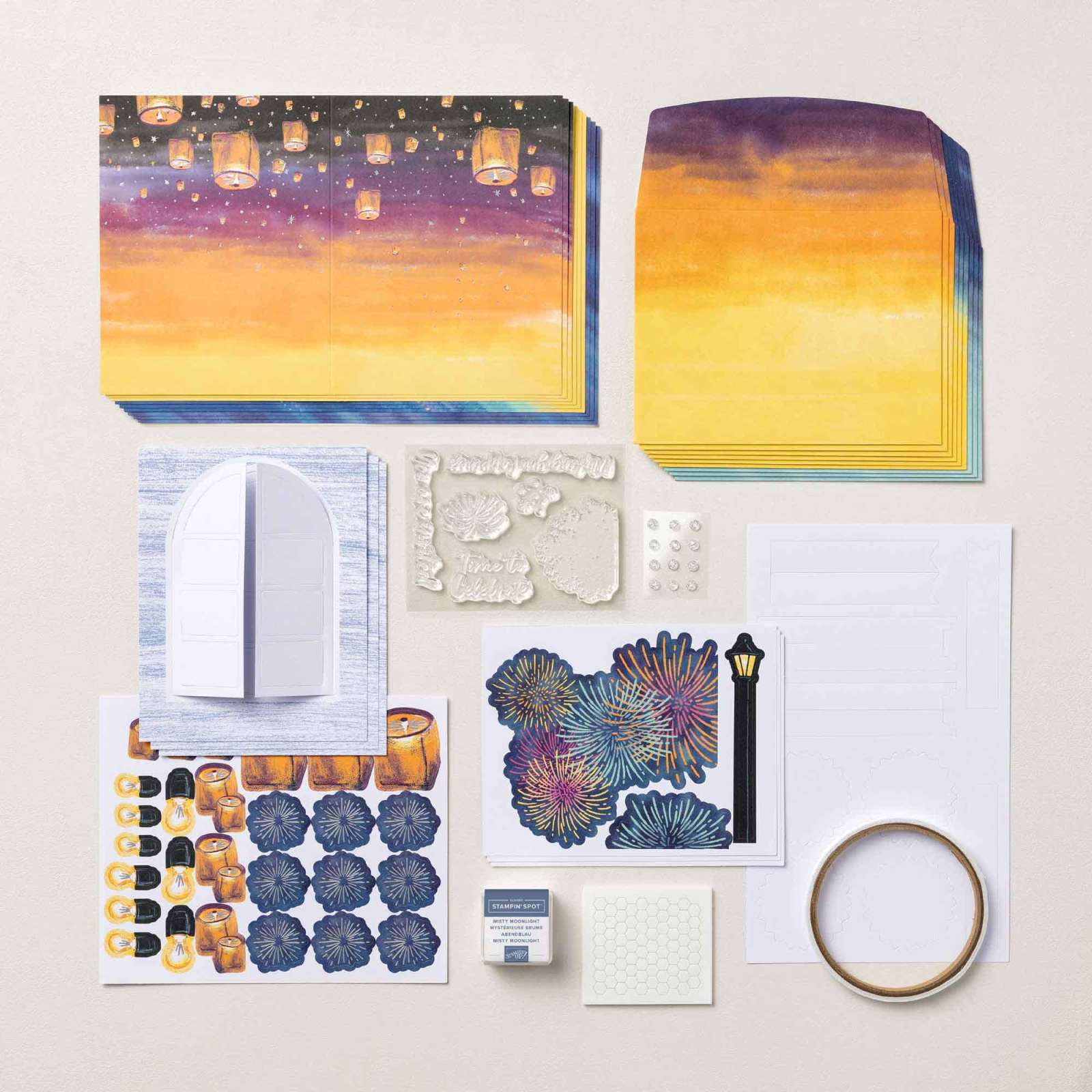 SPARKLING CELEBRATIONS PAPER PUMPKIN PAST KIT (ENGLISH)