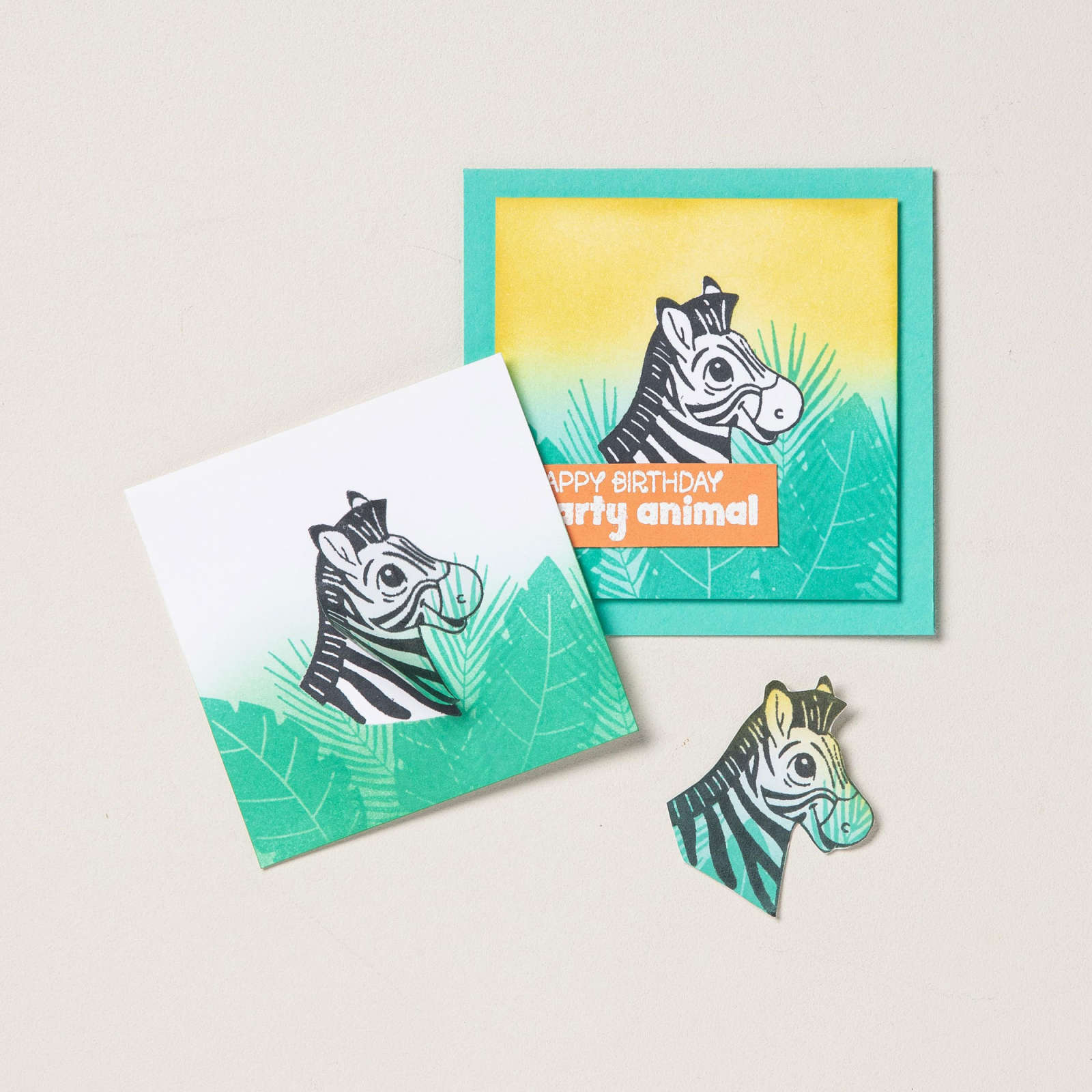 SILLY SAFARI PHOTOPOLYMER STAMP SET (ENGLISH)