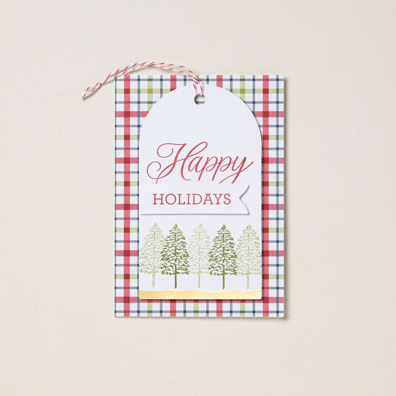 SEASONAL TAGS PHOTOPOLYMER STAMP SET (ENGLISH)