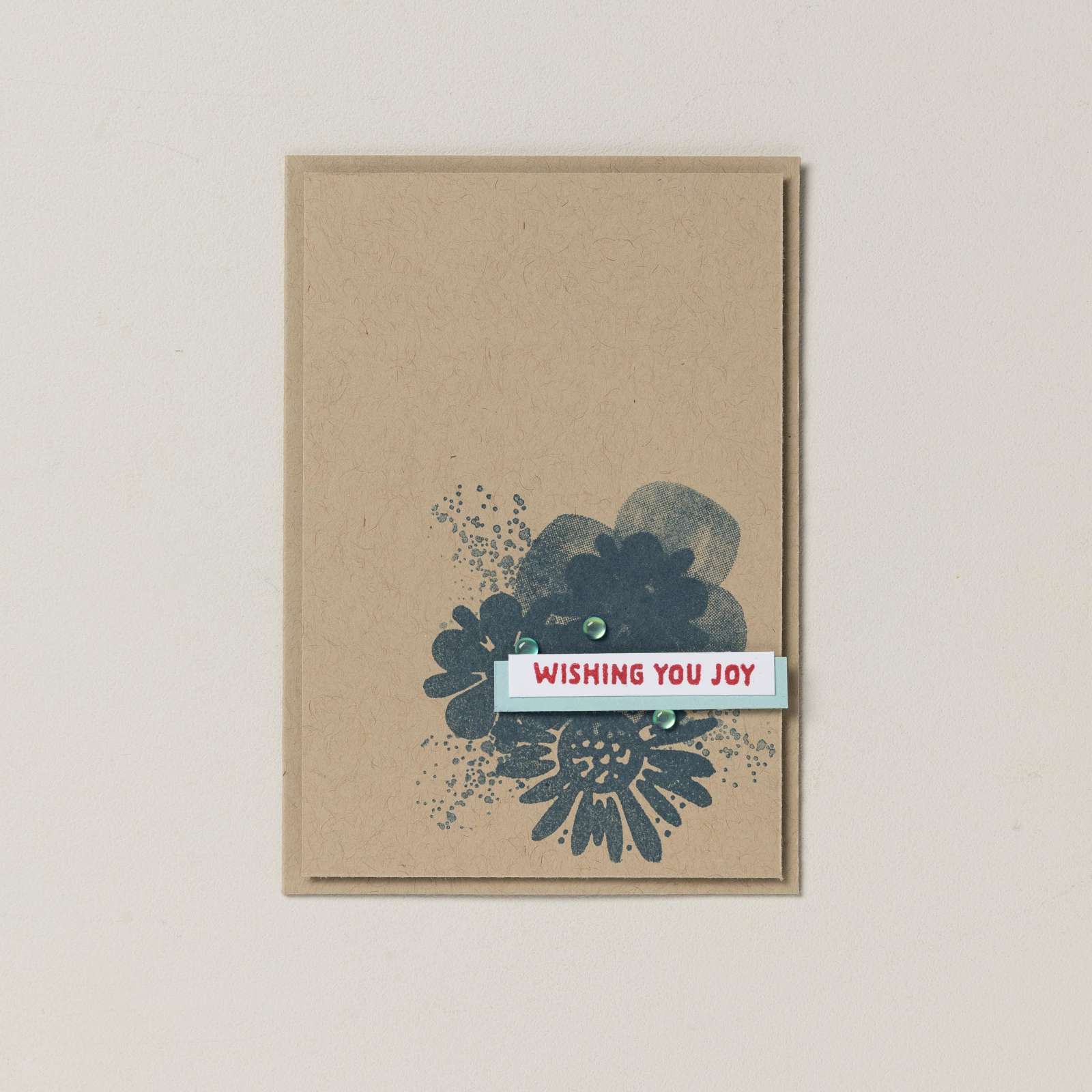 WISHING YOU JOY PHOTOPOLYMER STAMP SET (ENGLISH)