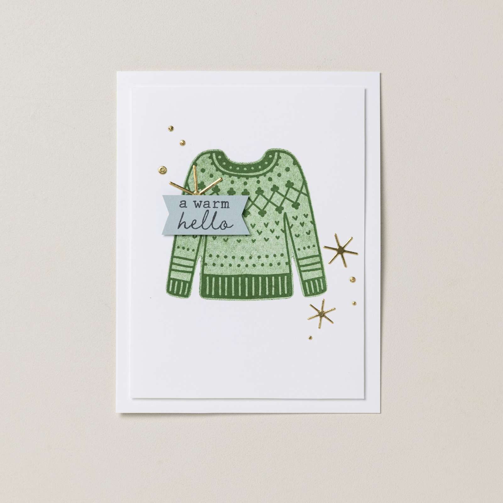 STAY WARM PHOTOPOLYMER STAMP SET